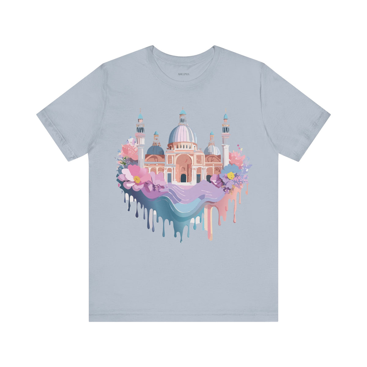 Graphic Unisex Cotton Bella+Canvas Tee Shirt with Venice