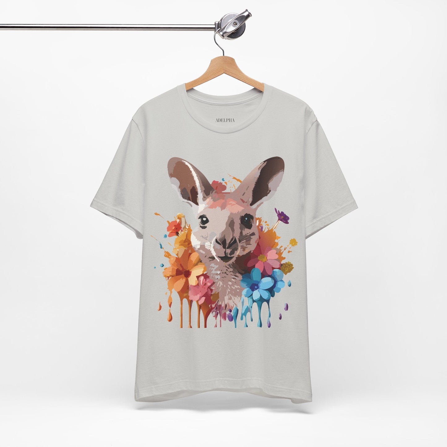 Kangaroo Graphic T Shirt Unisex Adelpha Art Design Tee Vintage Inspired Artwork For Everyday Style