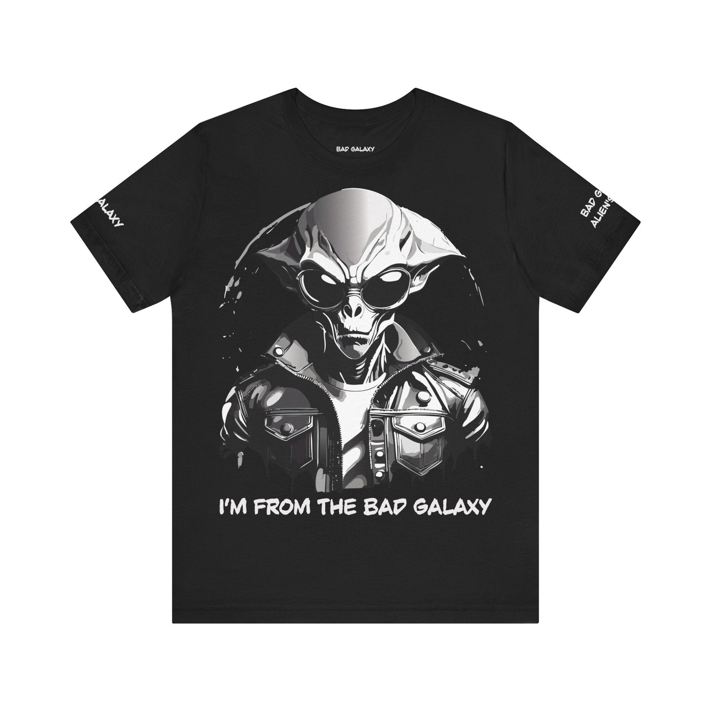 Alien Tee Shirt From Bad Galaxy Made To Order 100 Percent Cotton Lightweight Free Shipping