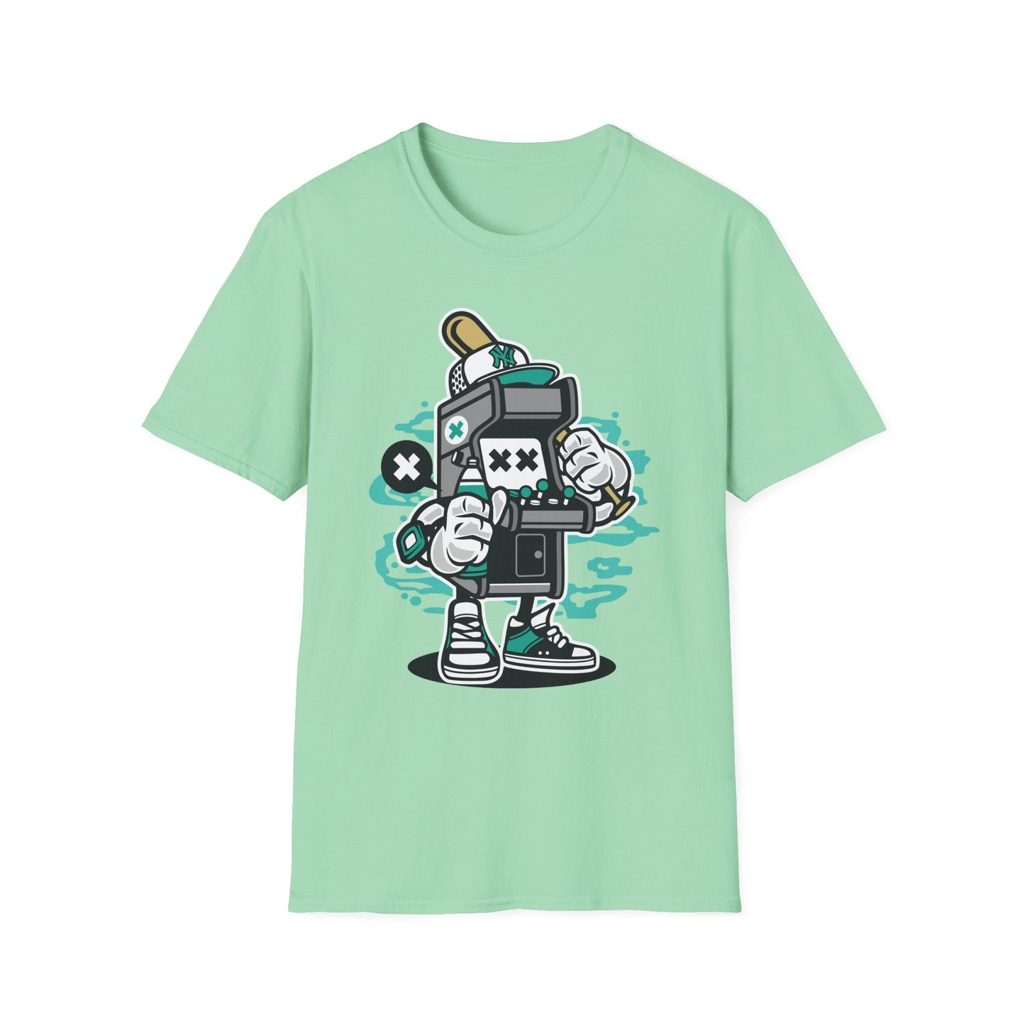 Unisex Gildan Softstyle Cartoon T Shirt Animation Design Funny Tee Ring Spun Cotton