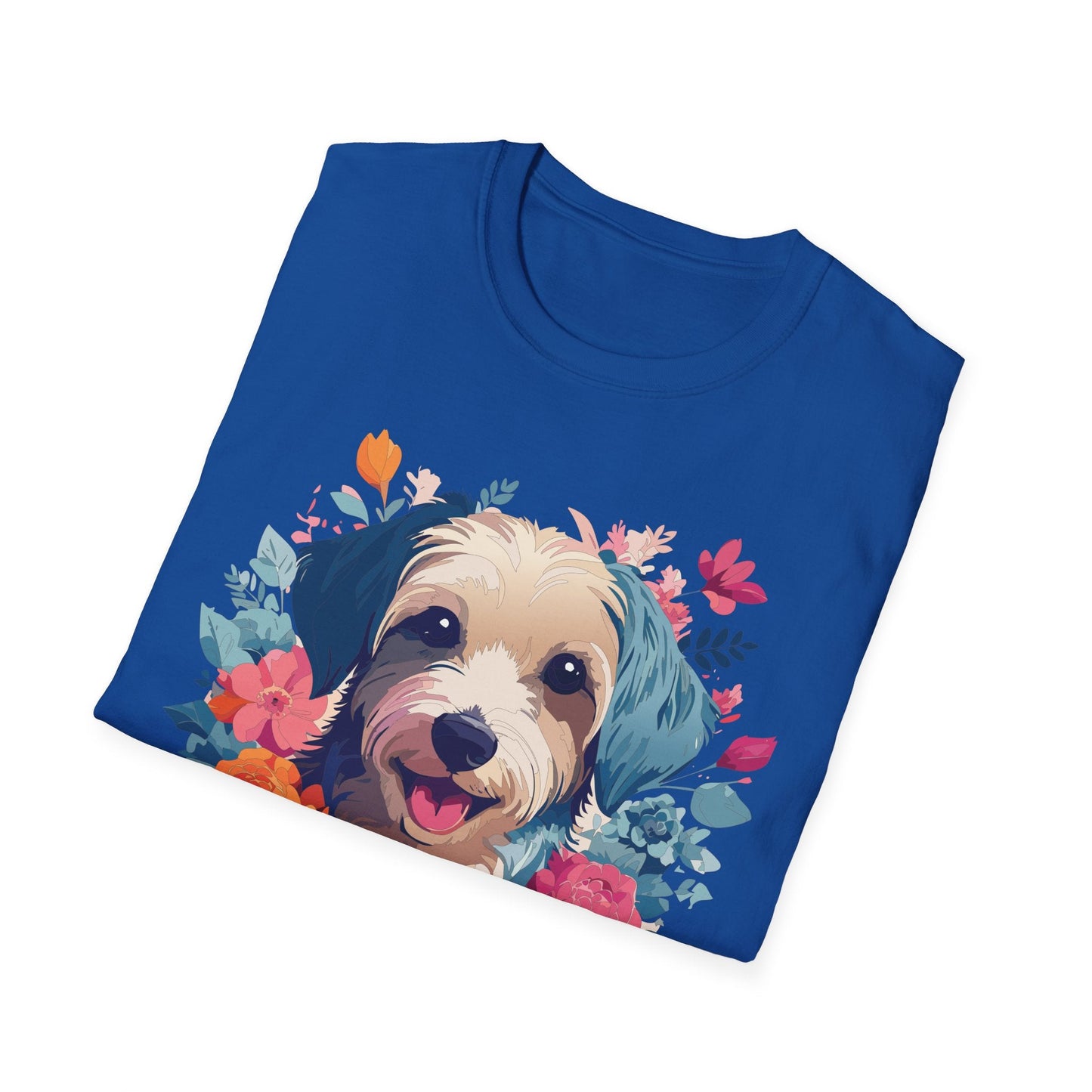 Dog Shirt Unisex Animal Tee Made From 100 Percent Ring Spun Cotton