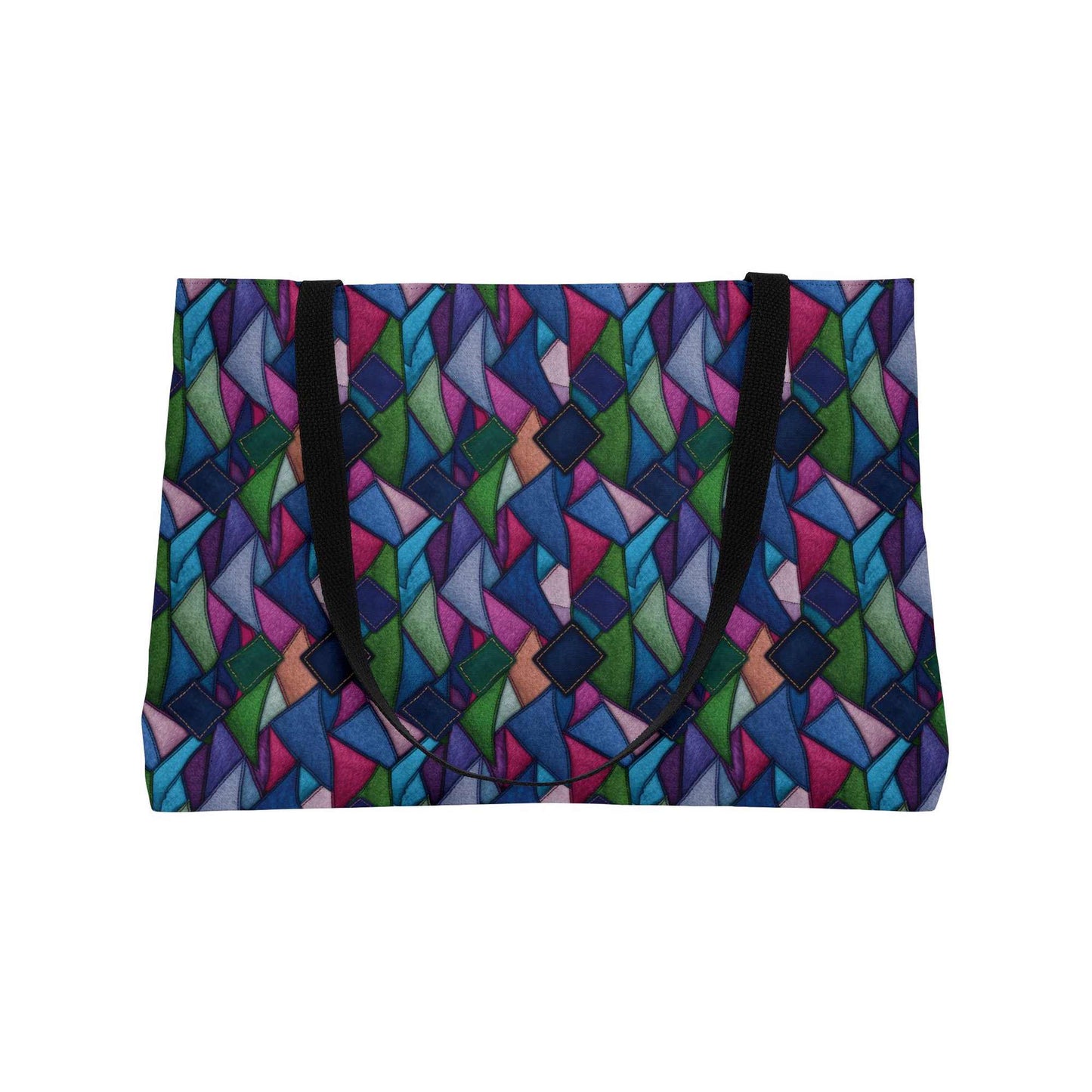 Denim Color Imitation Print Unisex  Yoga Bag  Spun Polyester 24x13 Canvas Gym Bag 33