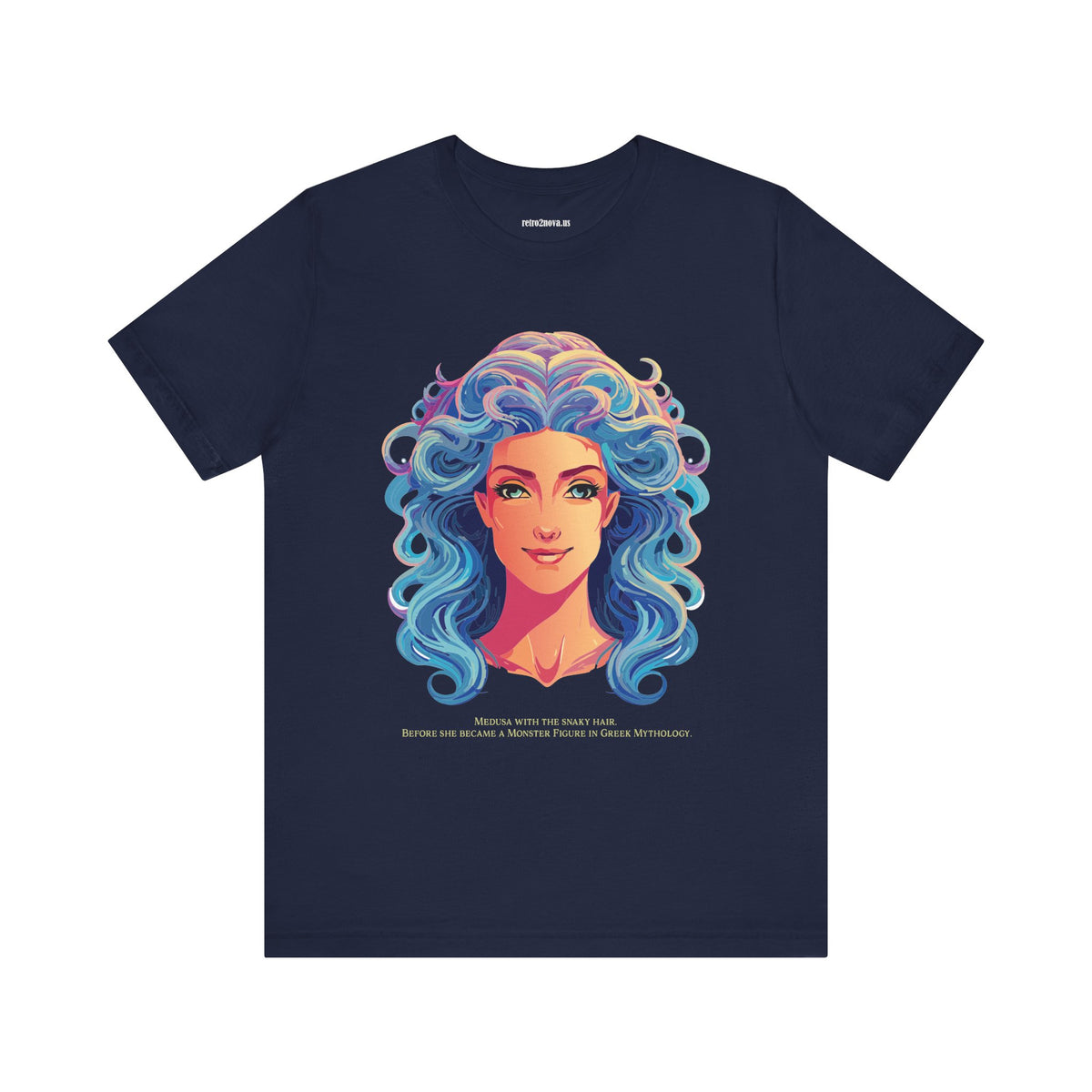 Goddess Graphic Unisex Cotton Bella+Canvas Tee with Medusa