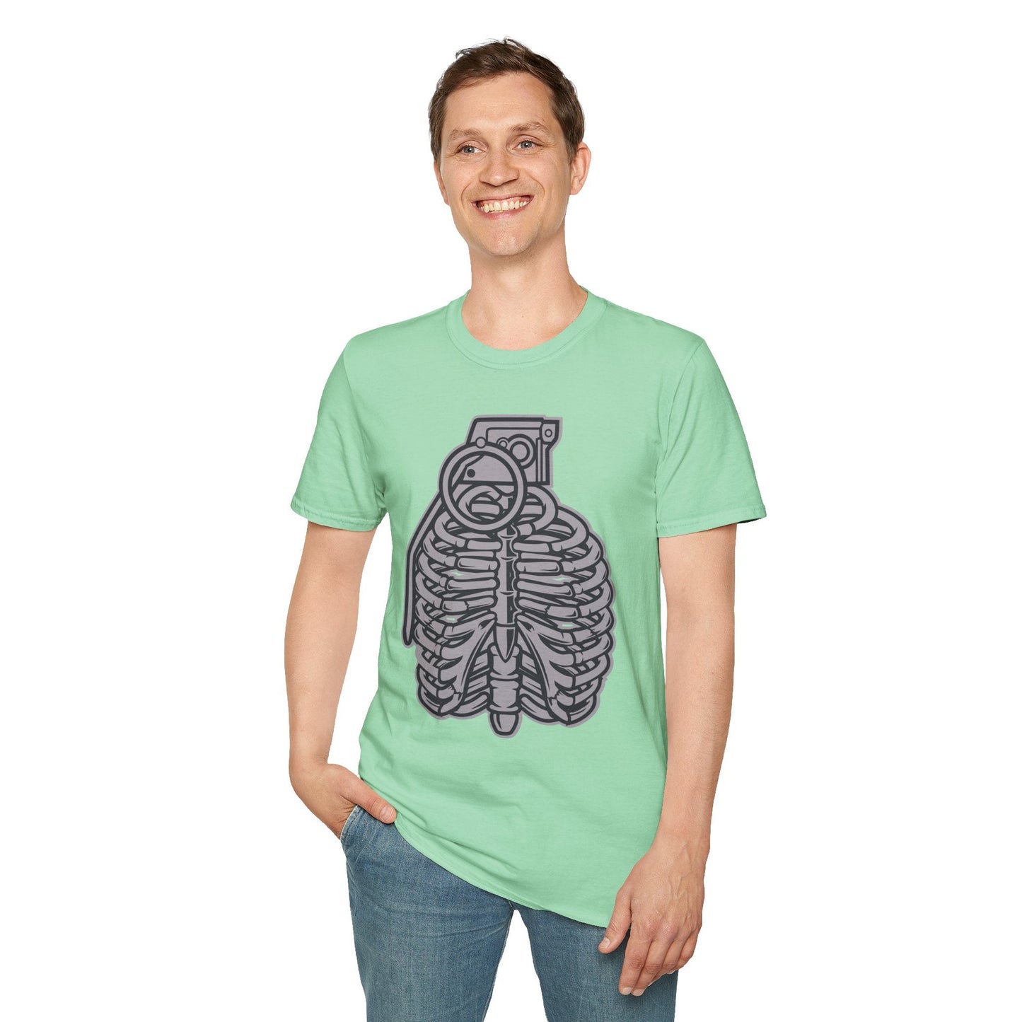 Cartoon T Shirt Animation T Shirt Funny Tee Shirt Unisex Gildan Softstyle 64000 Cotton