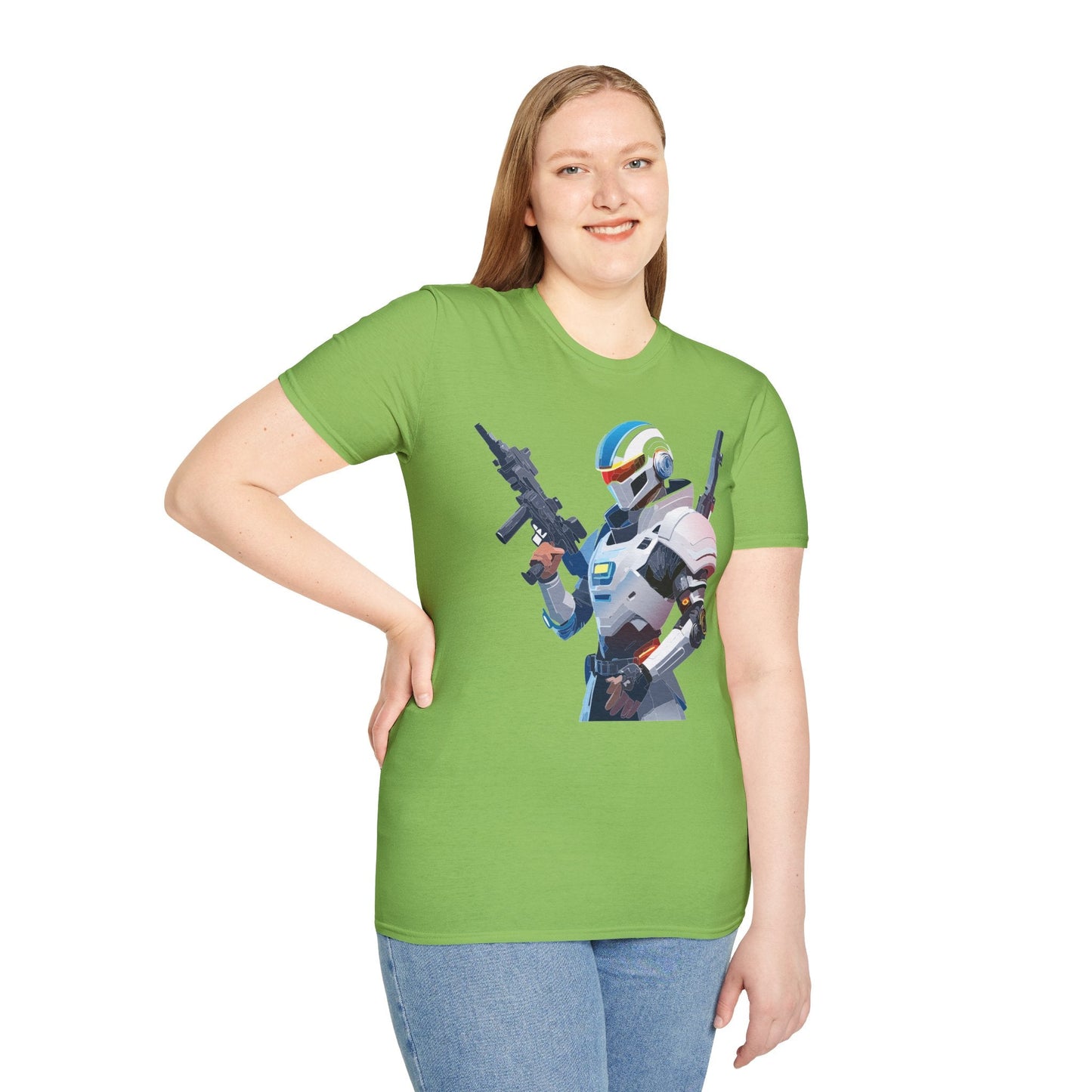 Robocop T Shirt Unisex Gildan Softstyle 64000 100 Percent Ring Spun Cotton Tee Premium