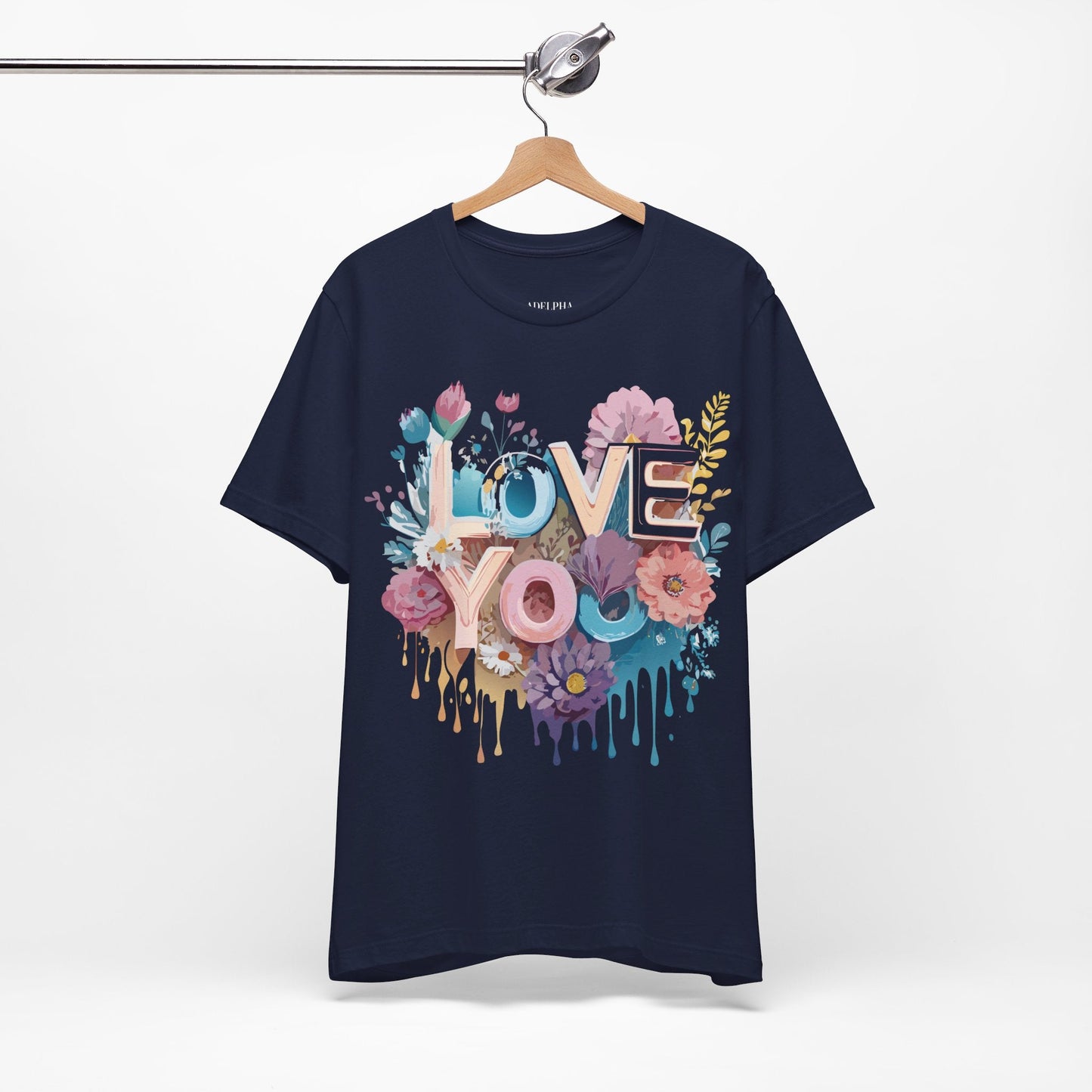 Valentine Graphic T Shirt Unisex Jersey Short Sleeve Adelpha Art Design Tee Vintage Inspired