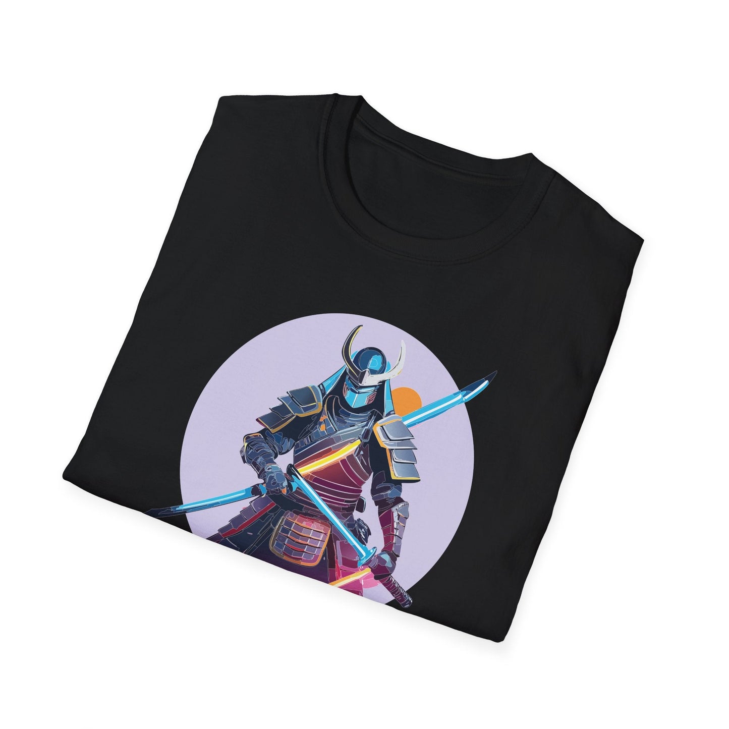 Samurai Shirt Unisex Gildan Softstyle Tee 100 Percent Cotton Lightweight Comfort