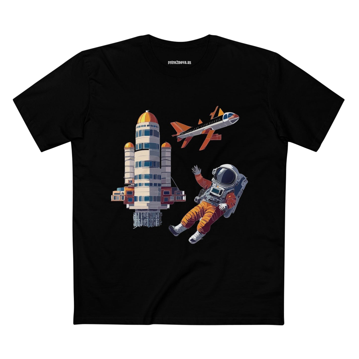 Cosmos Astronaut Shirt CS 17 Unisex Premium Cotton Tee With Original Art Design Edition