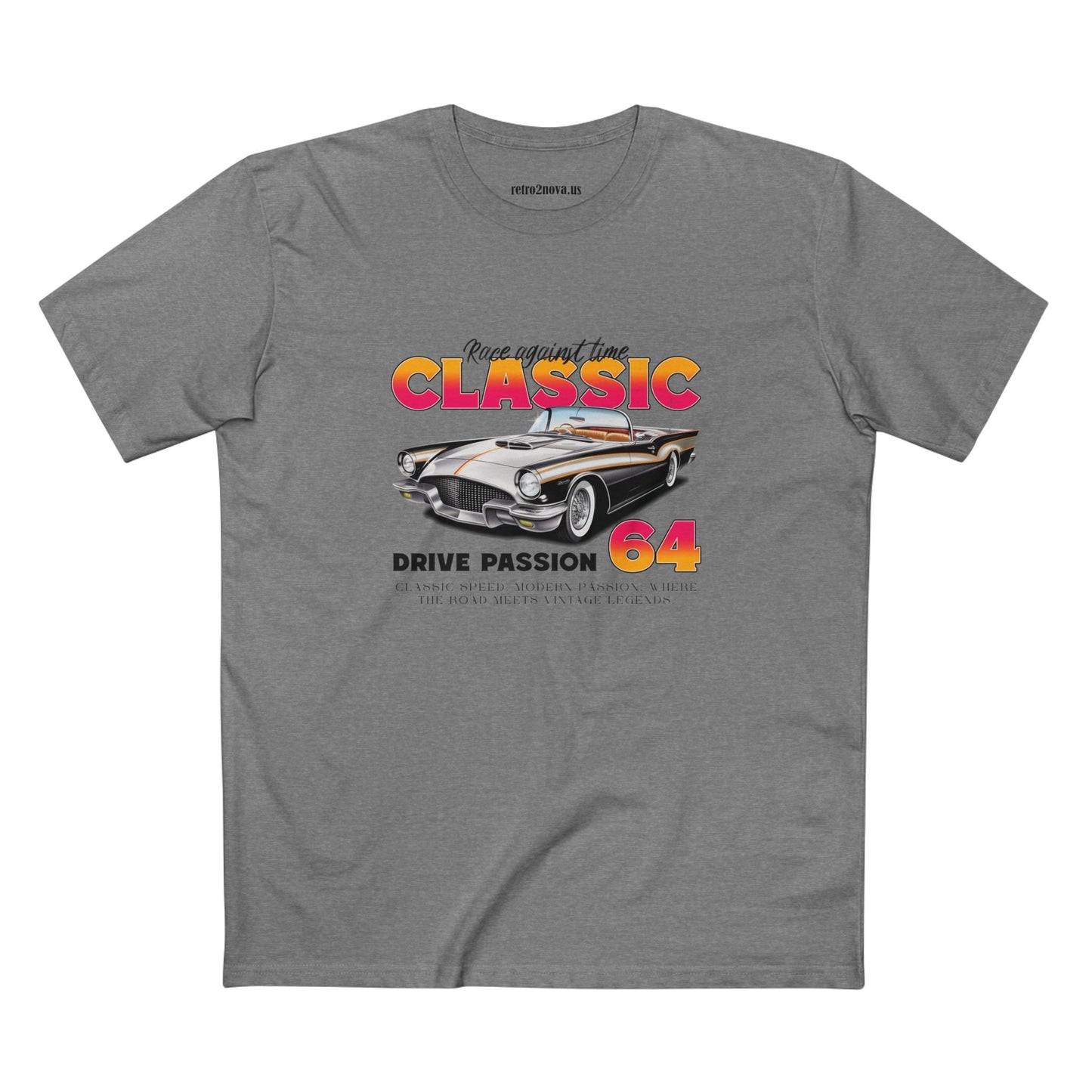 Retro Car Shirts Vintage Car Shirts Unisex Premium Cotton Tee With Original Art Design RC 16