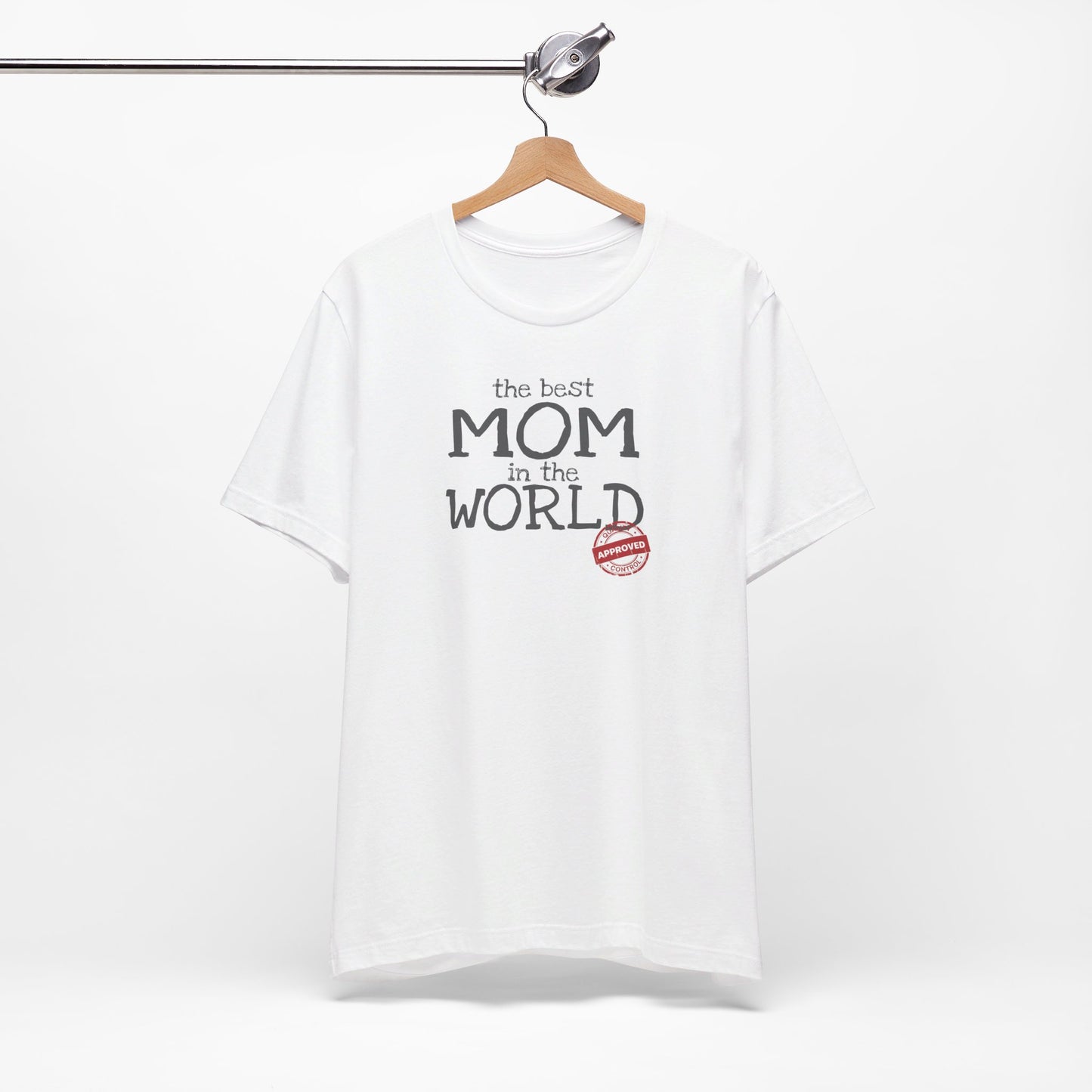 Cotton Tee Shirt with Mom Signature