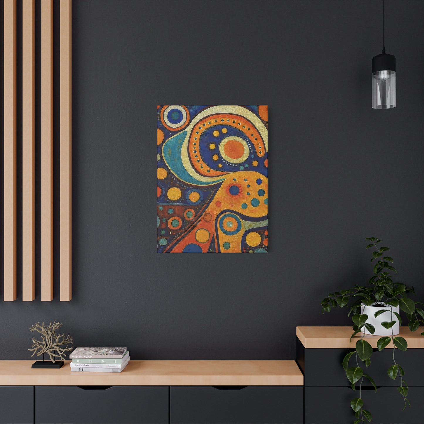 Abstract Oil Painting Print Canvas 20x24,20x30,24x30 24x32,24x36,30x40 32x48,36x48,40x60 Pine-Wood Inner Frame ABS-110