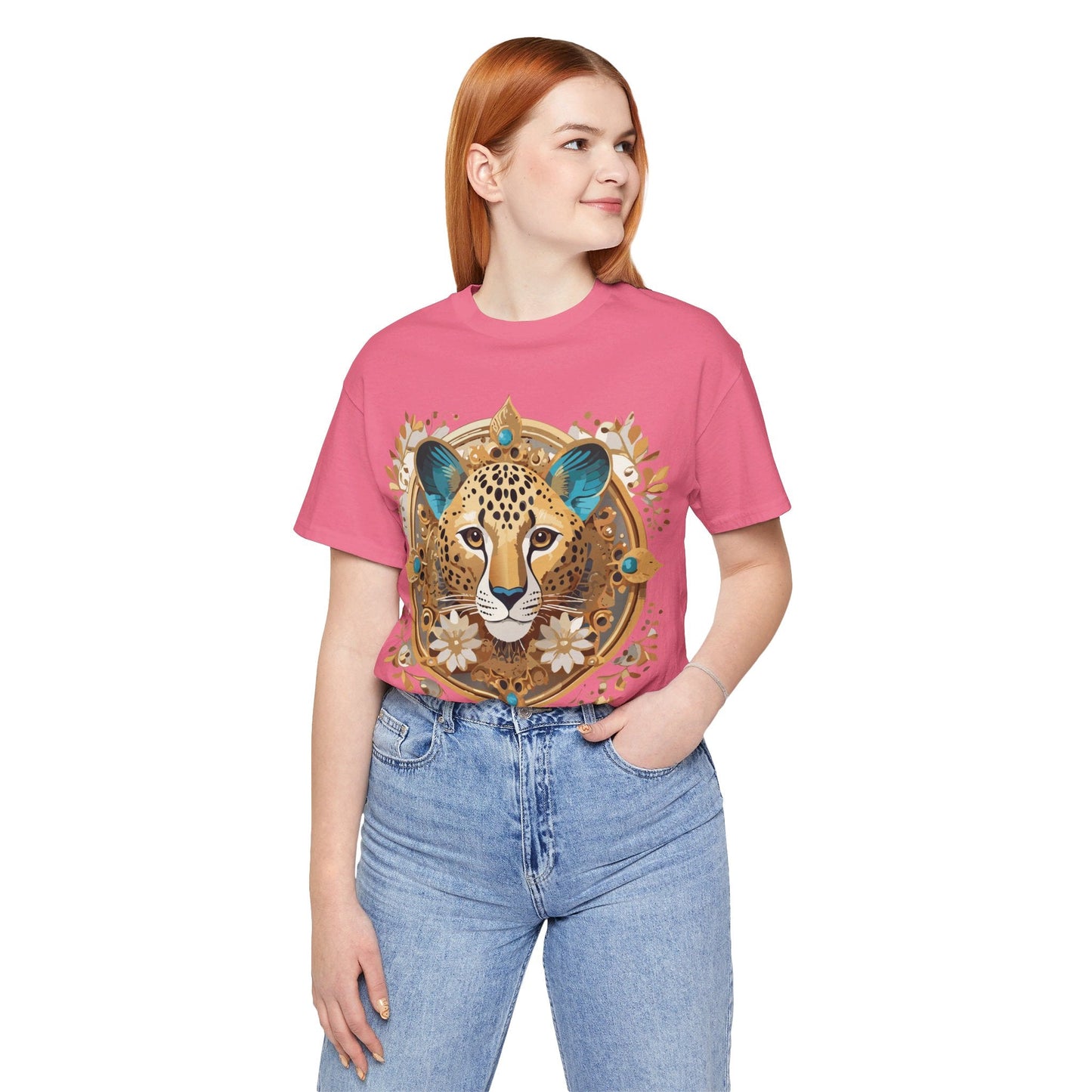 Medallion Shirt Graphic Tee Unisex Short Sleeve Vintage Inspired Artwork By Adelpha