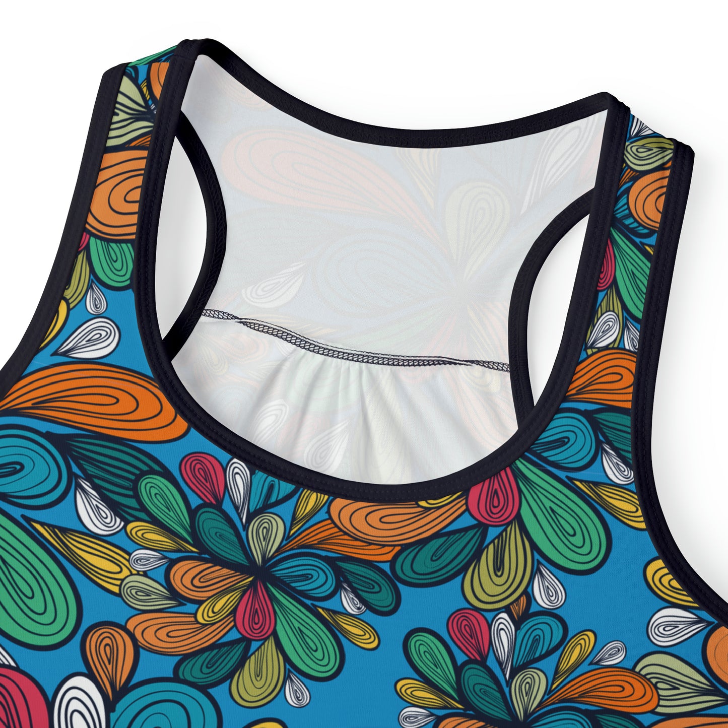 Sommerliches Tank Top mit floralen Prints