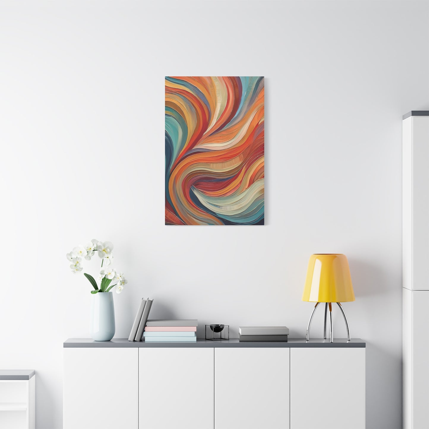 Abstract Oil Painting Print Canvas 20x24,20x30,24x30 24x32,24x36,30x40 32x48,36x48,40x60 Pine-Wood Inner Frame ABS-99