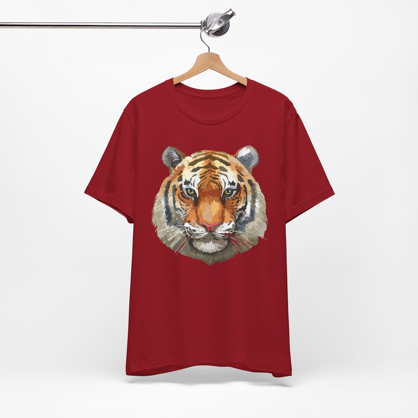 Unisex Tiger Tee, Animal Shirt, Tee Shirt with Tiger, Safari T-Shirt, Animal Tees, Big Cat Shirt, Safari T-Shirt 4
