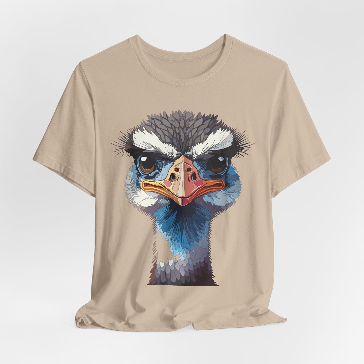 Unisex Animal Tee Shirt With Wildlife Art Design For Men And Women Gildan Softstyle 64000