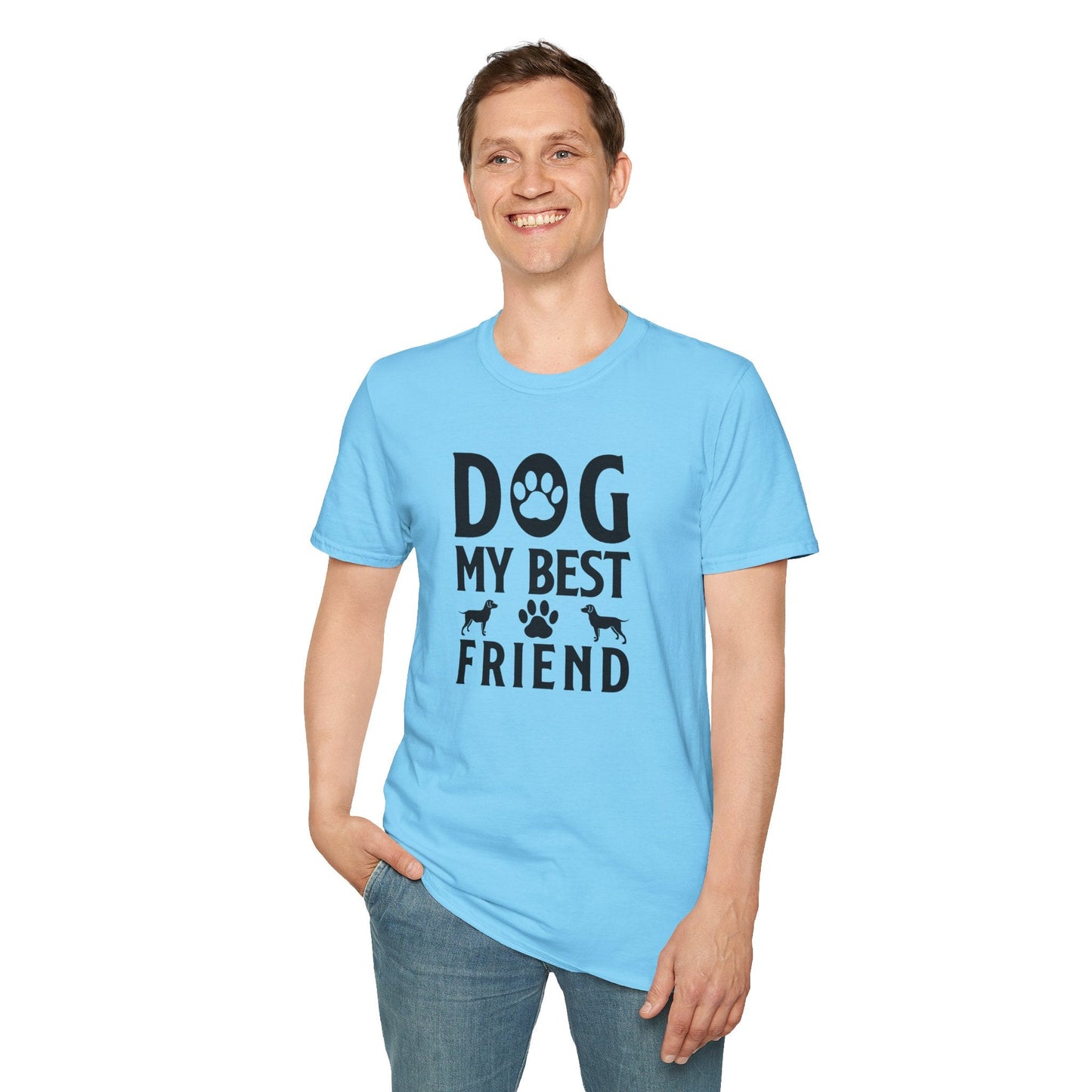 Dog Slogan T Shirts With Funny Quotes Tee Shirt Unisex Gildan Softstyle 64000 100 Percent Cotton