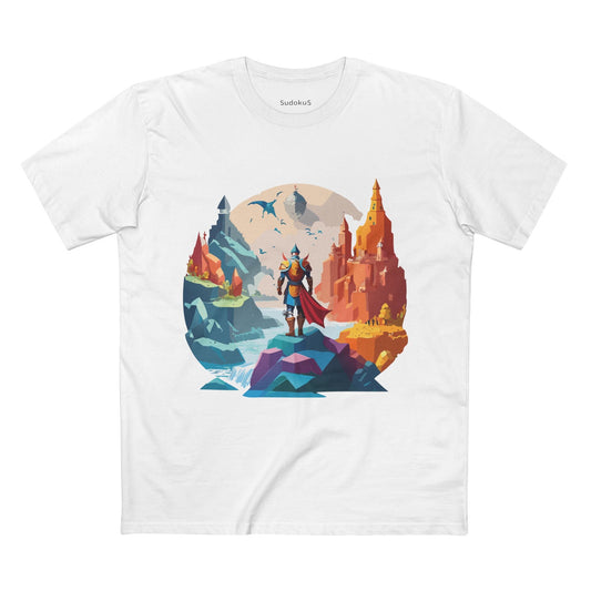 Adventures Graphic Unisex 100 Cotton Staple Tee 10