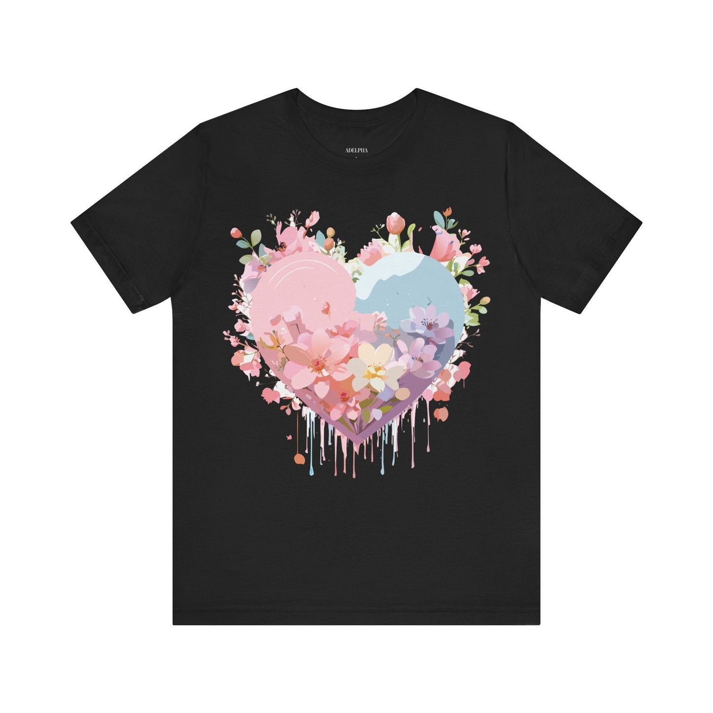 Adelpha Unisex Graphic Tee Vintage Inspired Art Design Short Sleeve Shirt For Everyday Wear