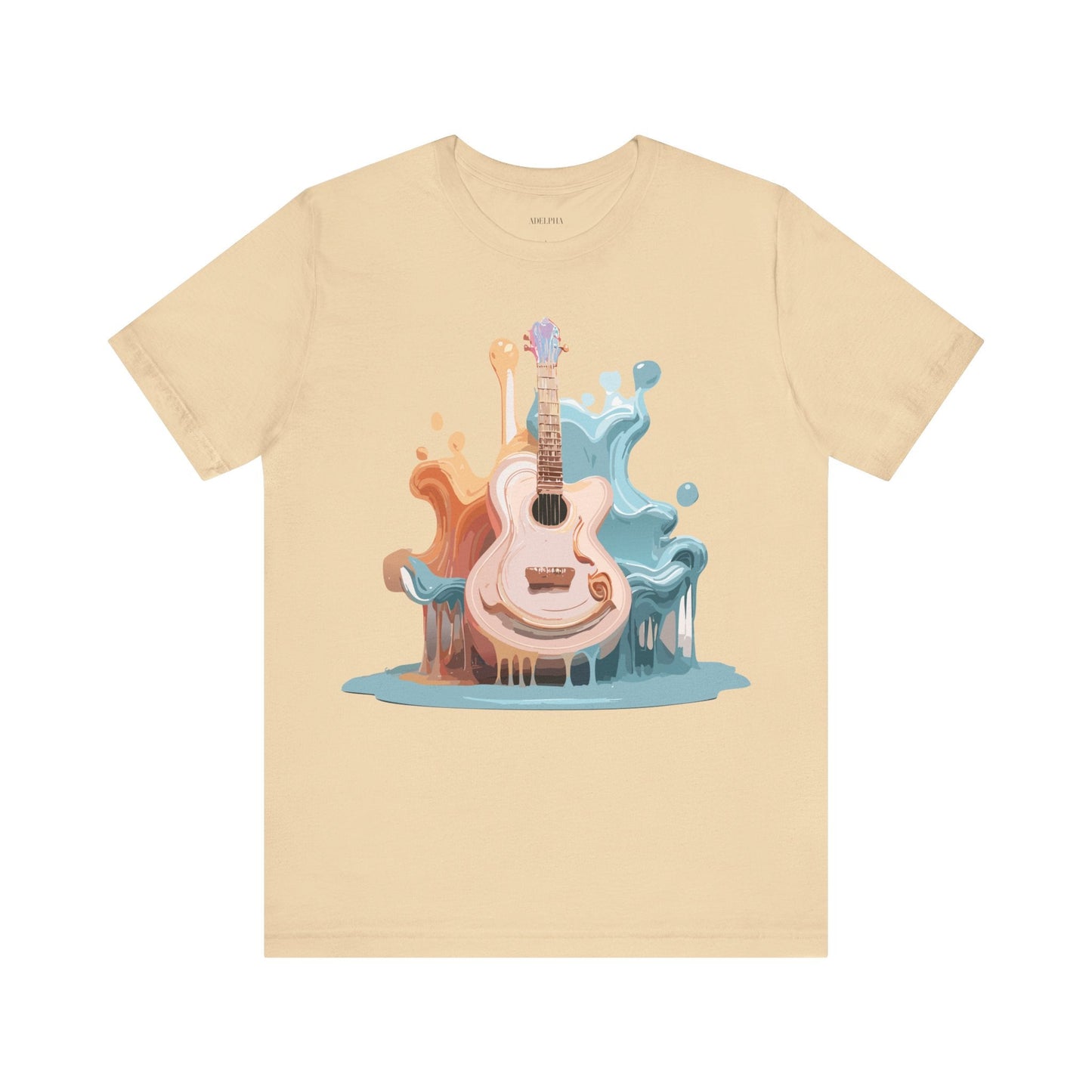 Music Graphic T Shirt Unisex Jersey Short Sleeve Adelpha Art Design Tee Vintage Inspired Artwork