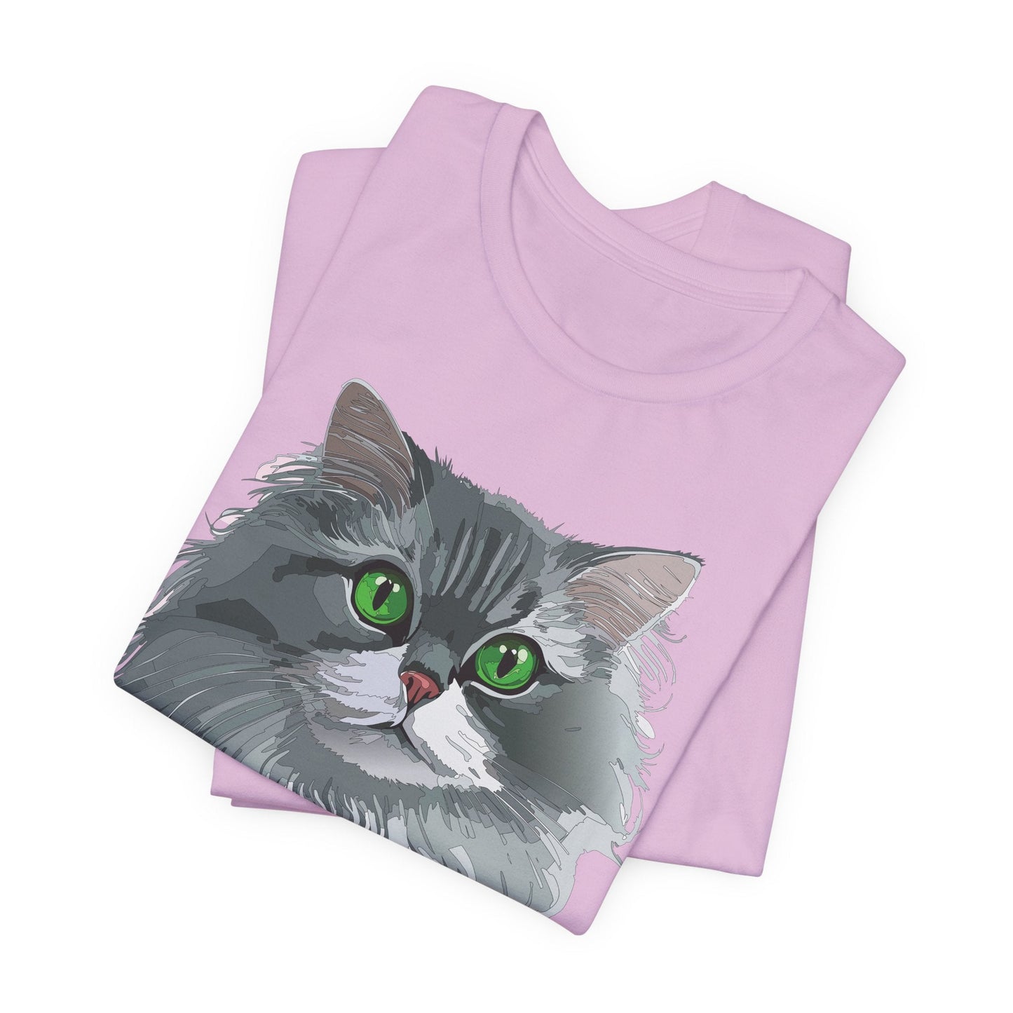 Unisex Animal Shirt With Art Design Animals Tee Short Sleeve Jersey Style Wild Animals Shirt