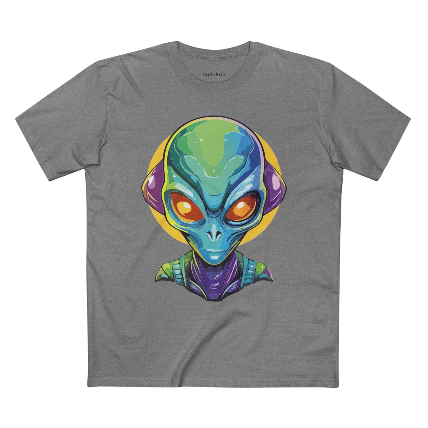 Aliens Graphic Unisex 100 Cotton Staple Tee 9