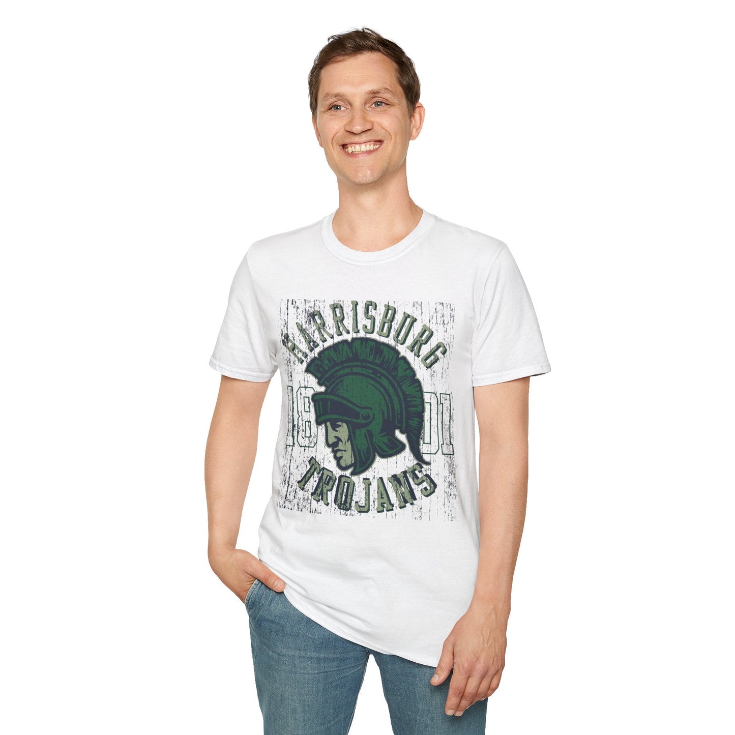 Unisex Gildan Softstyle 64000 Art Design Graphic T Shirt With Artwork Print For Everyday Wear