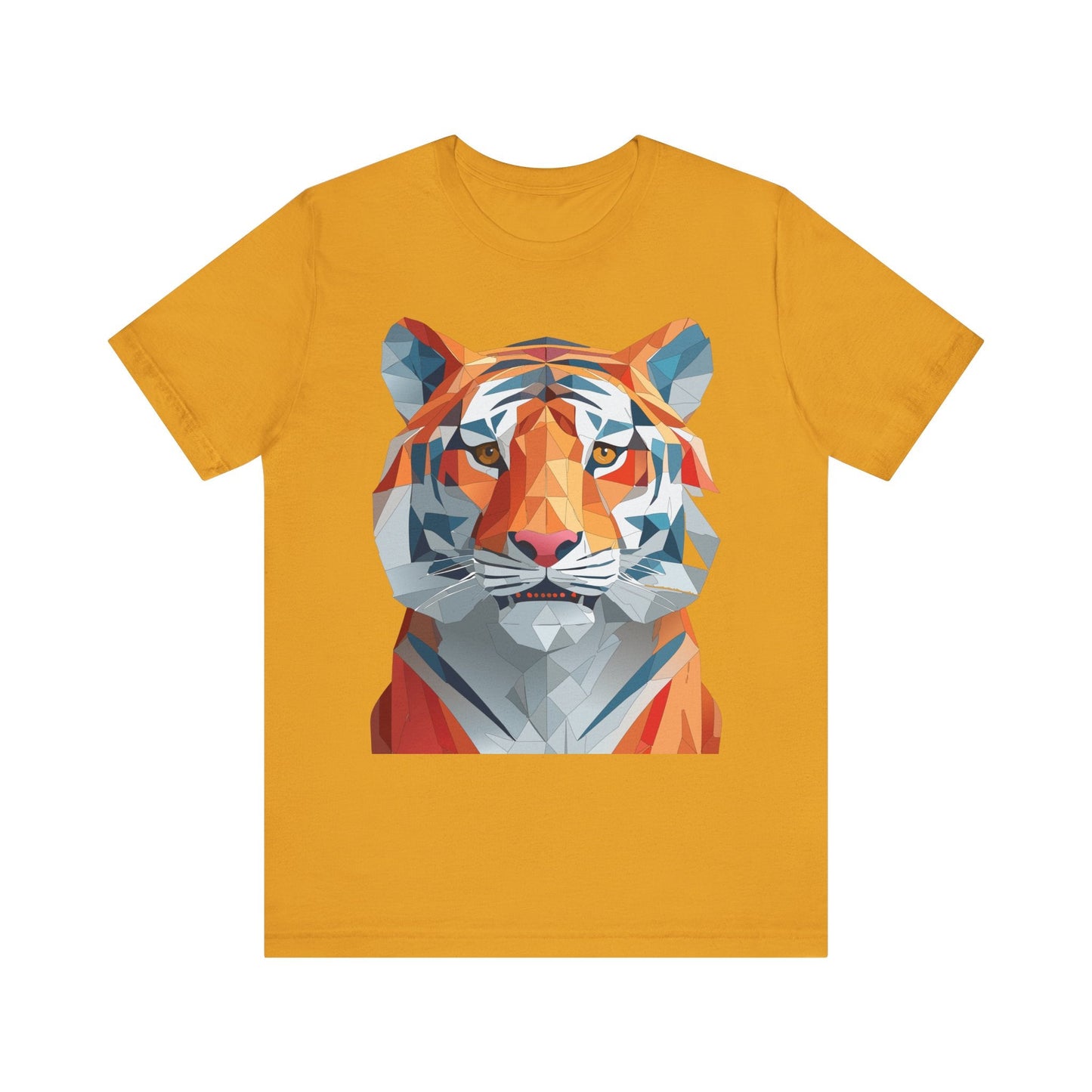 Unisex Animal Shirt With Art Design And Wildlife Theme Short Sleeve Tee For Everyday Wear
