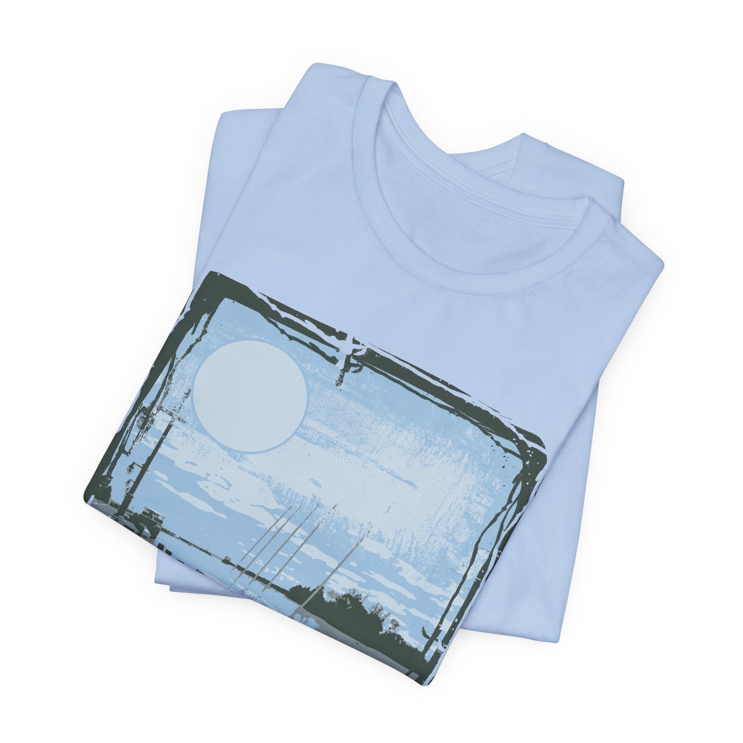 Yacht Club Retro Poster Graphic Design Tee, Yacht Club Shirt, Vintage Tees, Art Design T-Shirt, Graphic Tee, Retro Art Shirts