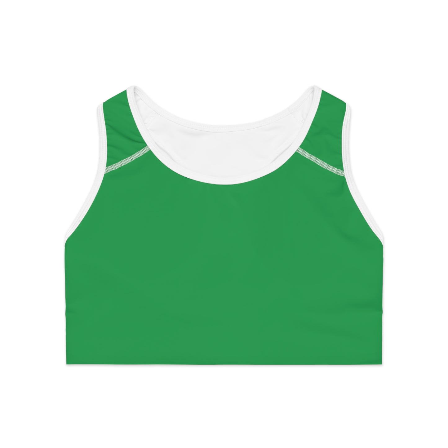 Green Color Sports Bra, Green Sports Bra 5