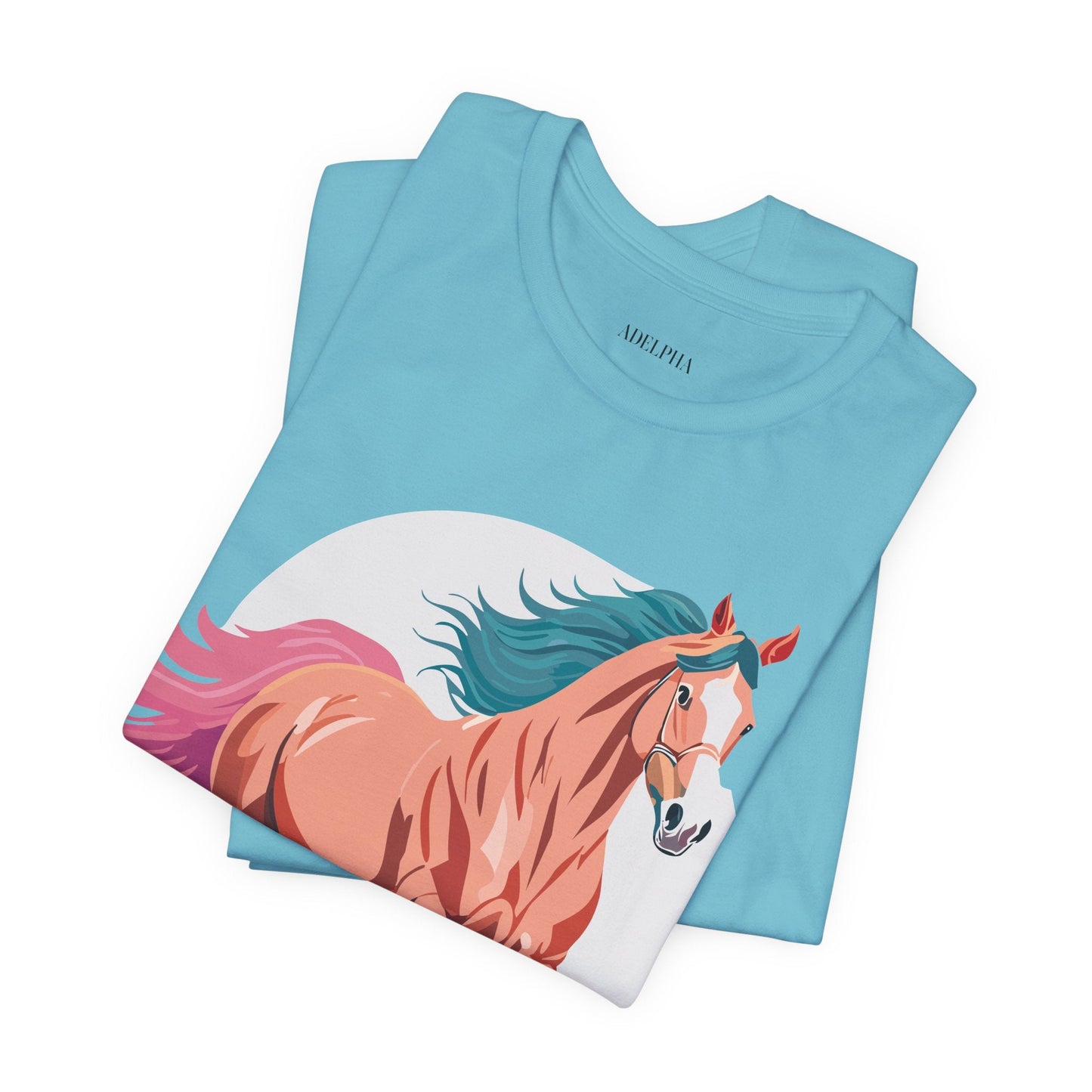 Horse Graphic Unisex 100 Cotton Vintage Animal Art T-Shirt 19