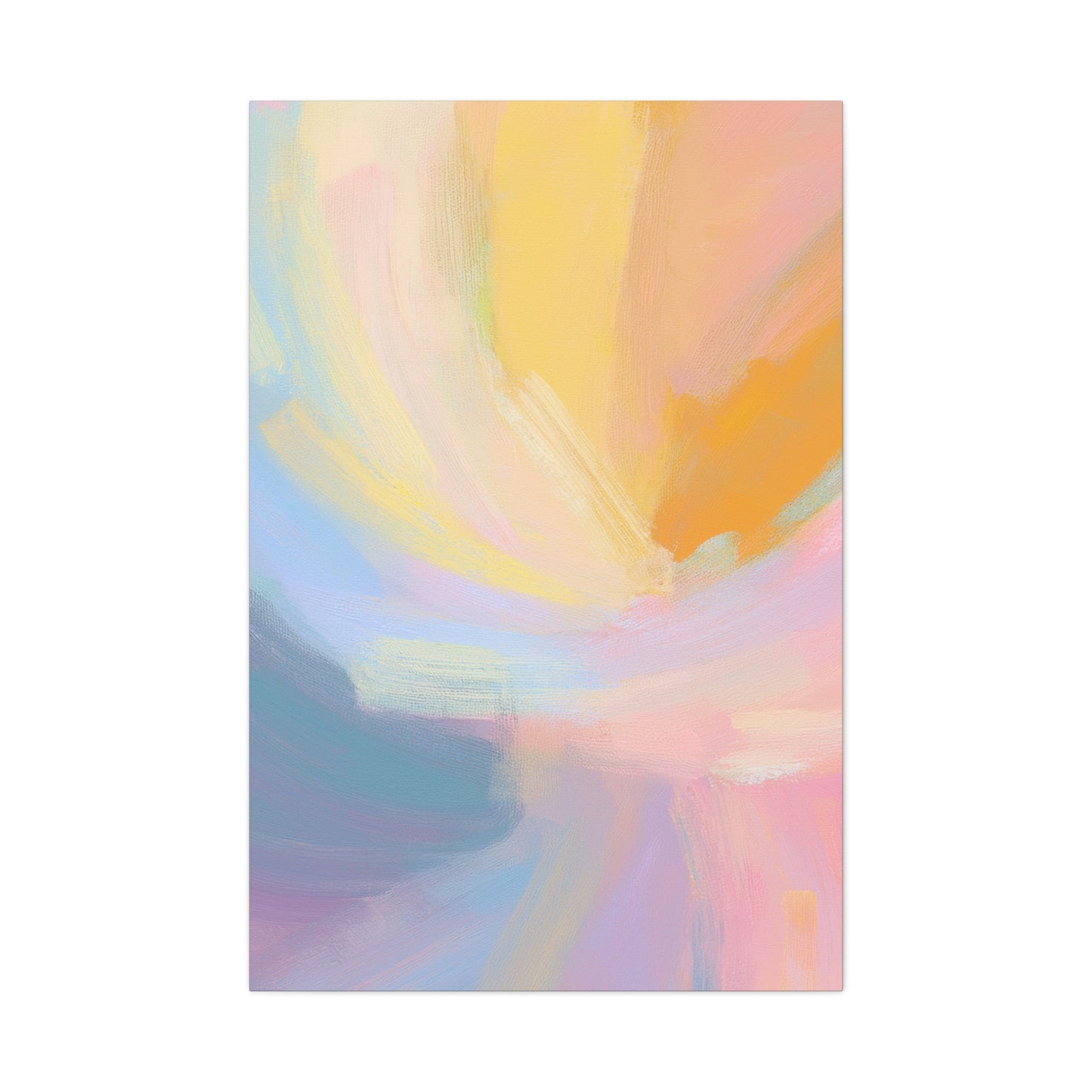 Abstract Pastel Painting Print Canvas 20x24,20x30,24x30 24x32,24x36,30x40 32x48,36x48,40x60 Pine-Wood Inner Frame ABS-95