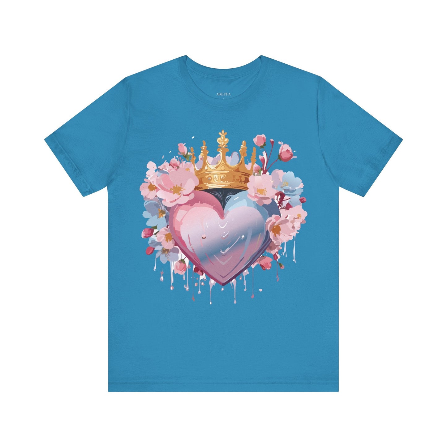 Valentine Graphic Tee Unisex Vintage Inspired Art From Adelpha Premium Jersey Short Sleeve Shirt