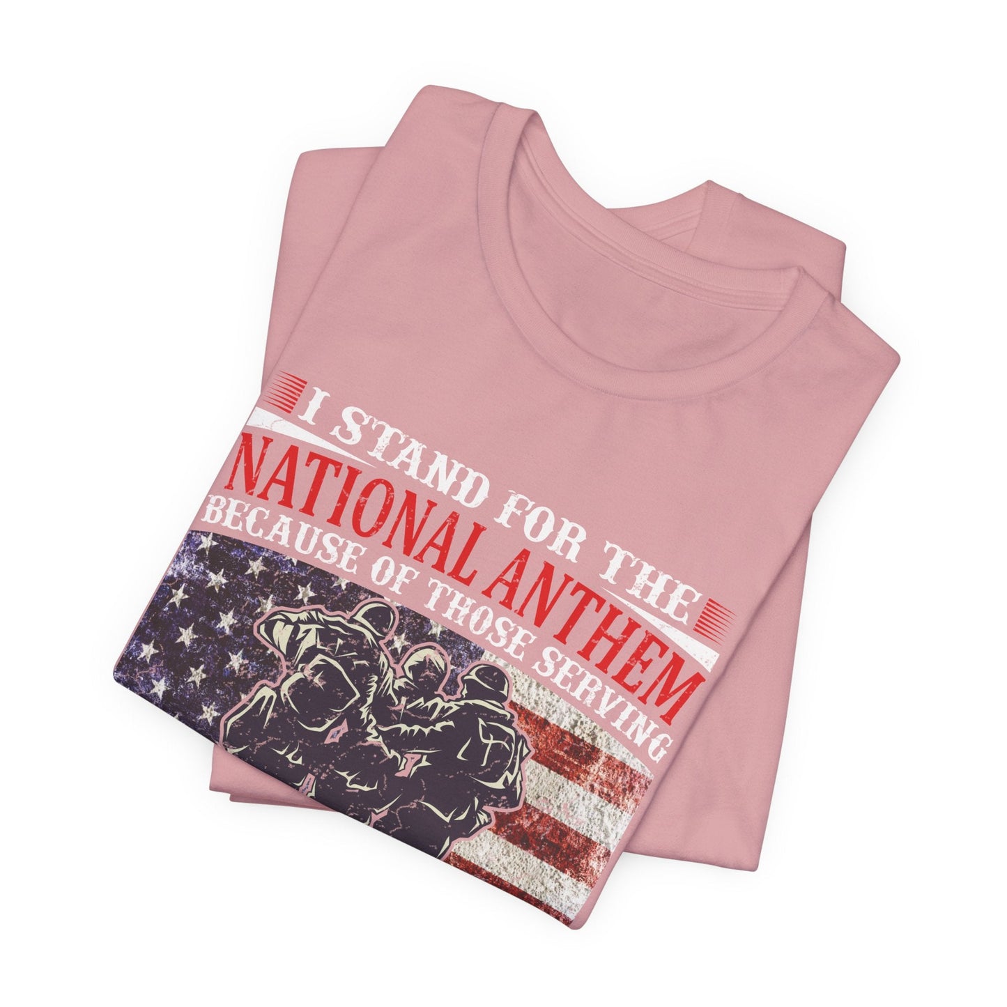 Army Veteran Patriotic Graphic Design Unisex Cotton T-Shirt v36