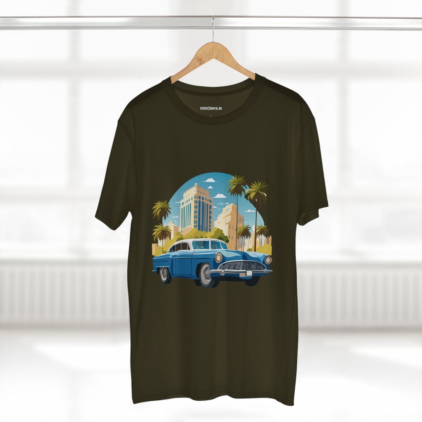 Retro Car Shirt Unisex Vintage Car Tee With Original Artwork RC23 Premium Cotton