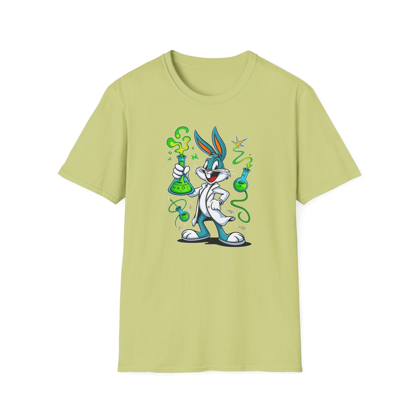 Bugs Bunny T Shirt Cartoon Design Unisex Softstyle 64000 Tee Graphic Shirt Art Design