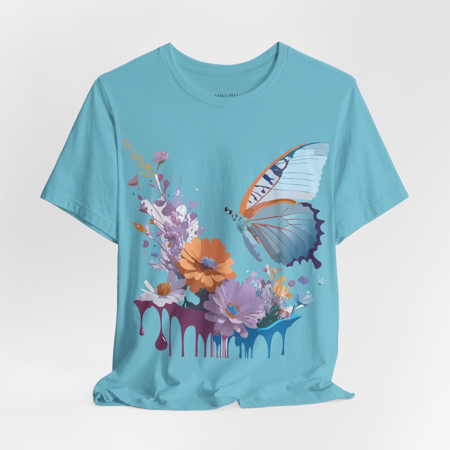 Adelpha Vintage Inspired Graphic Tee Unisex Short Sleeve Artwork