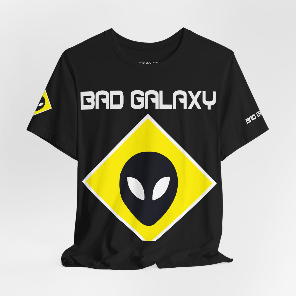 Alien Graphic Unisex Cotton Bella+Canvas Tee with Art Design b59