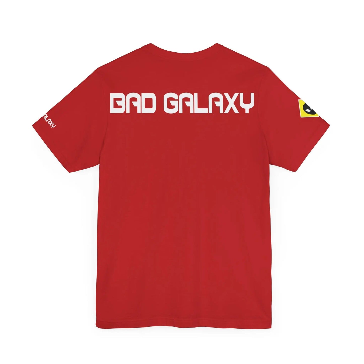 Tee Shirt With Alien From Bad Galaxy Lightweight 100 Percent Cotton Eco Friendly Inks Free Shipping