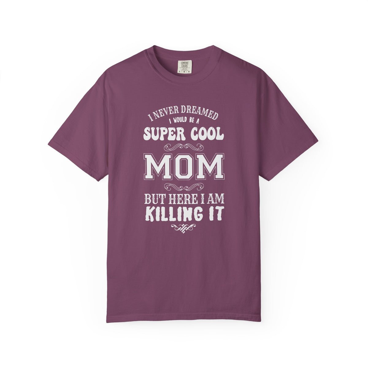 Mom T-shirt Mother's Day Mama Tee Unisex Comfort Colors Garment-Dyed Cotton h36