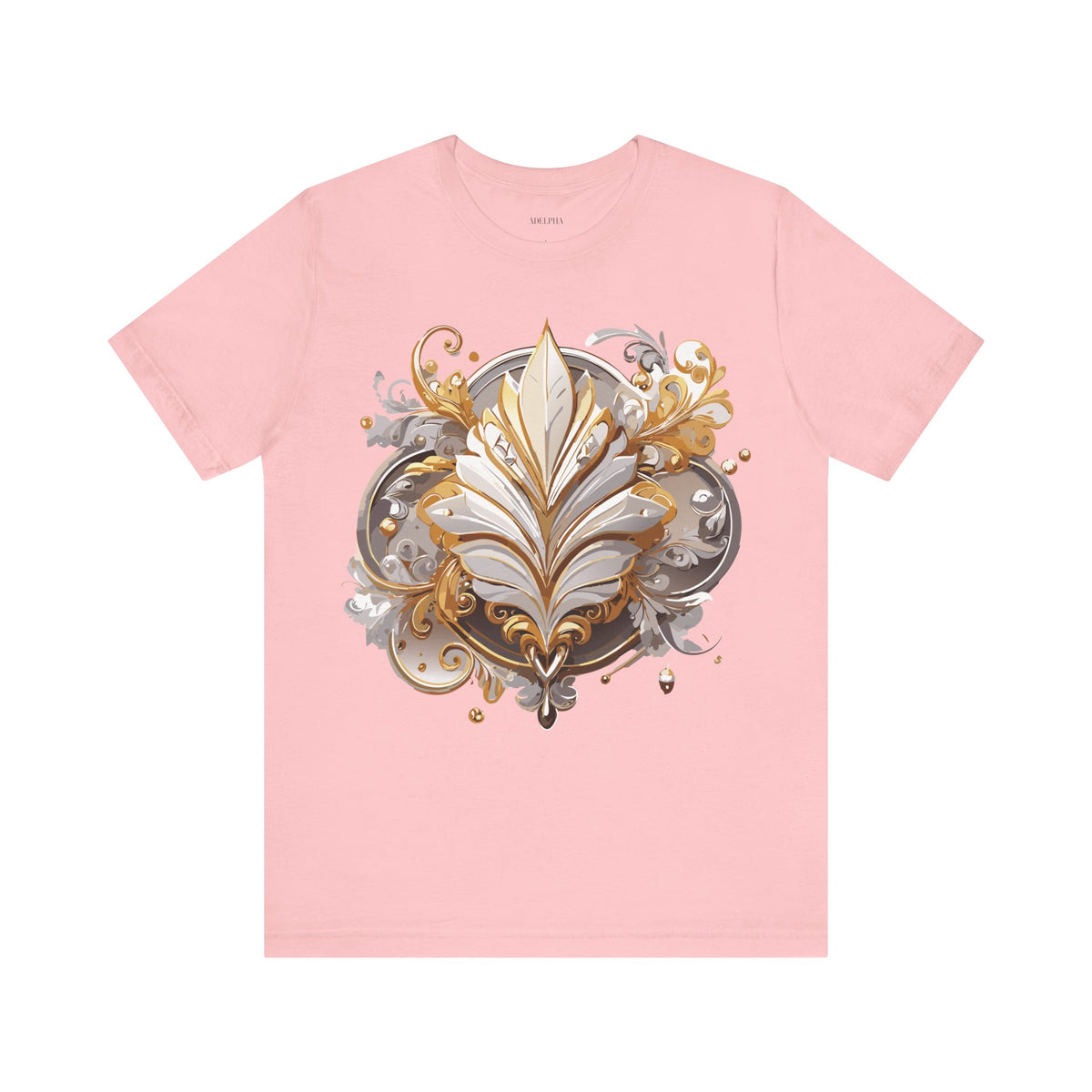 Jewelry Graphic Unisex Cotton Bella+Canvas Tee with Art Design n130