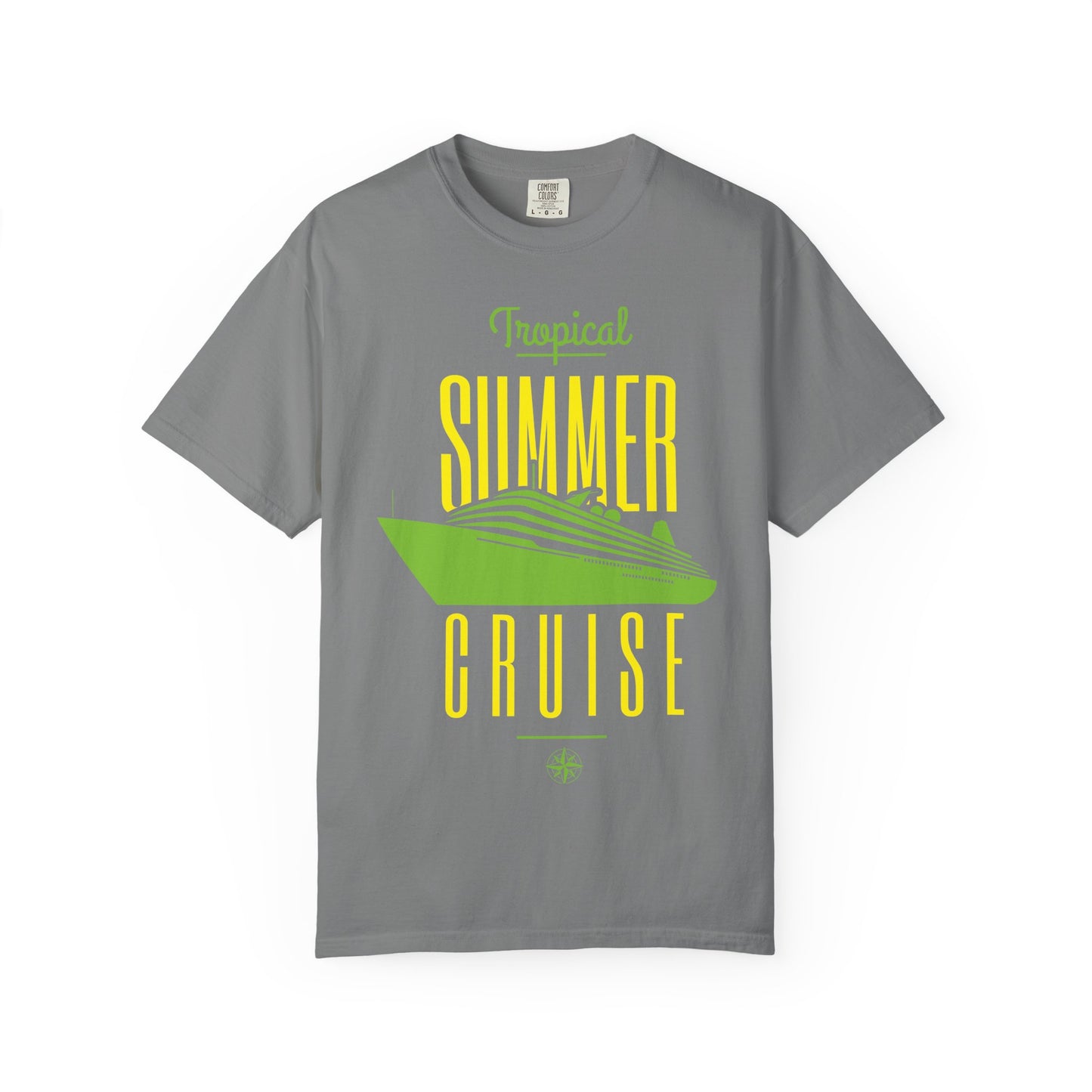 Unisex Garment-Dyed T Shirt Relaxed Fit Comfort Colors 1717 100 Percent Ring-Spun US Cotton