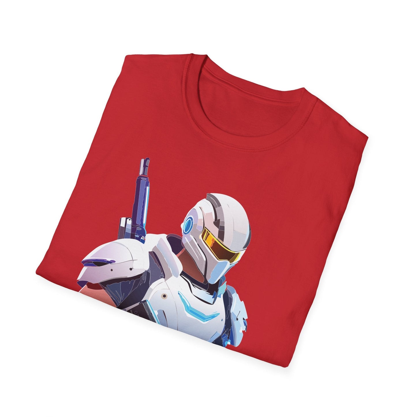 Robocop Graphic Unisex Cotton With Cyber Man Artwork Tee 10