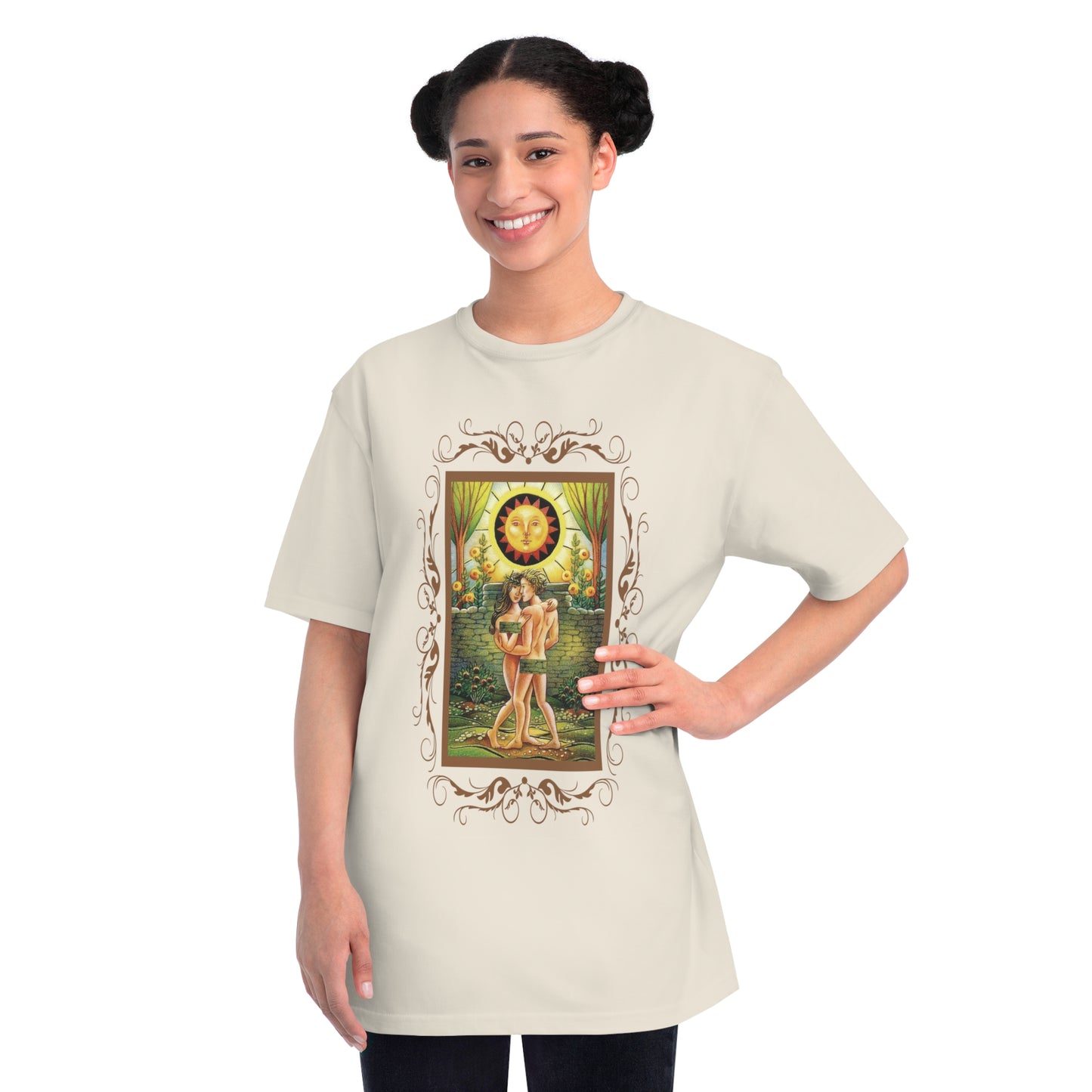 Camiseta unisex de algodón orgánico con cartas del tarot