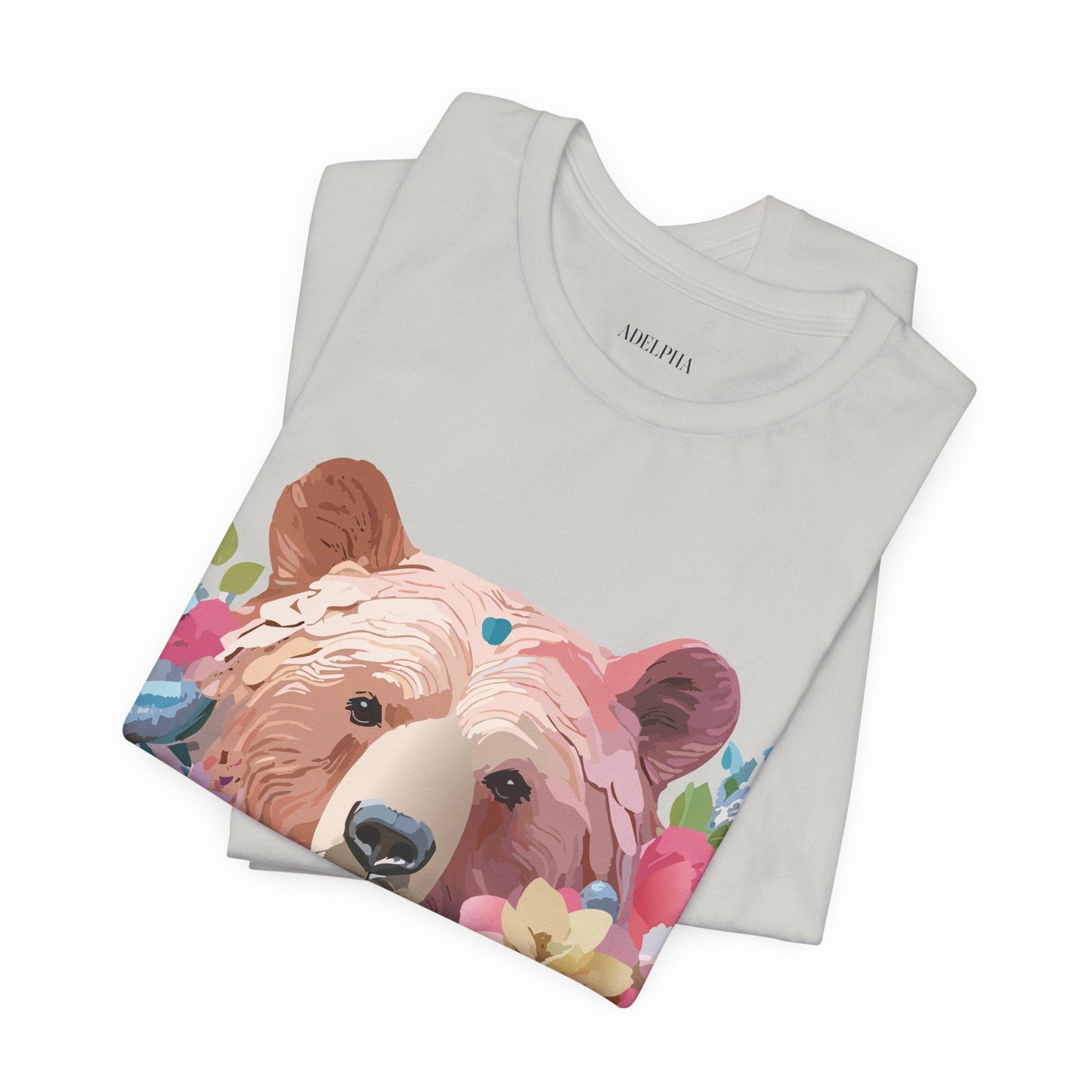 Bear Shirt Graphic Tee Unisex Jersey Short Sleeve Vintage Inspired Adelpha