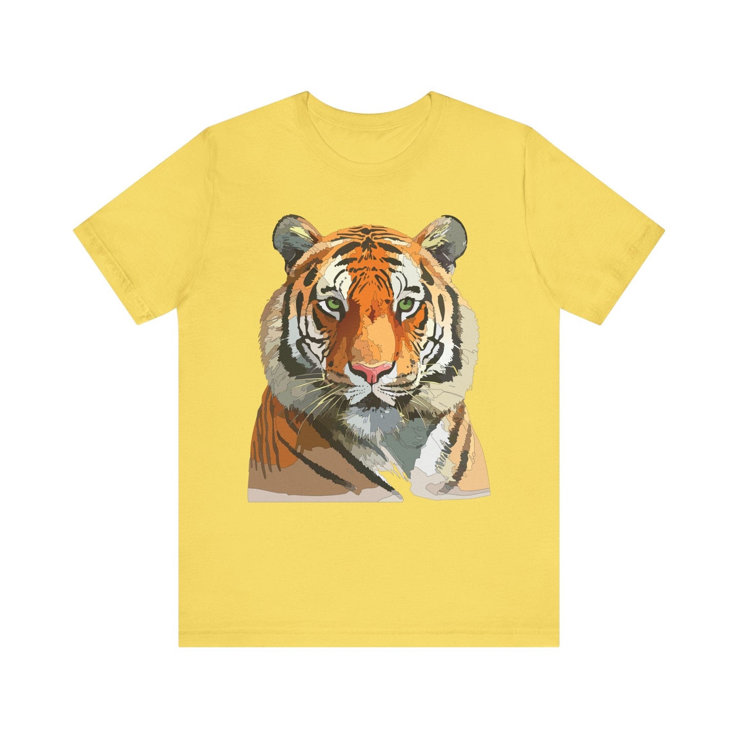 Unisex Animal Graphic Tee Shirt With Wildlife Art Design For Everyday Comfort Gildan 64000