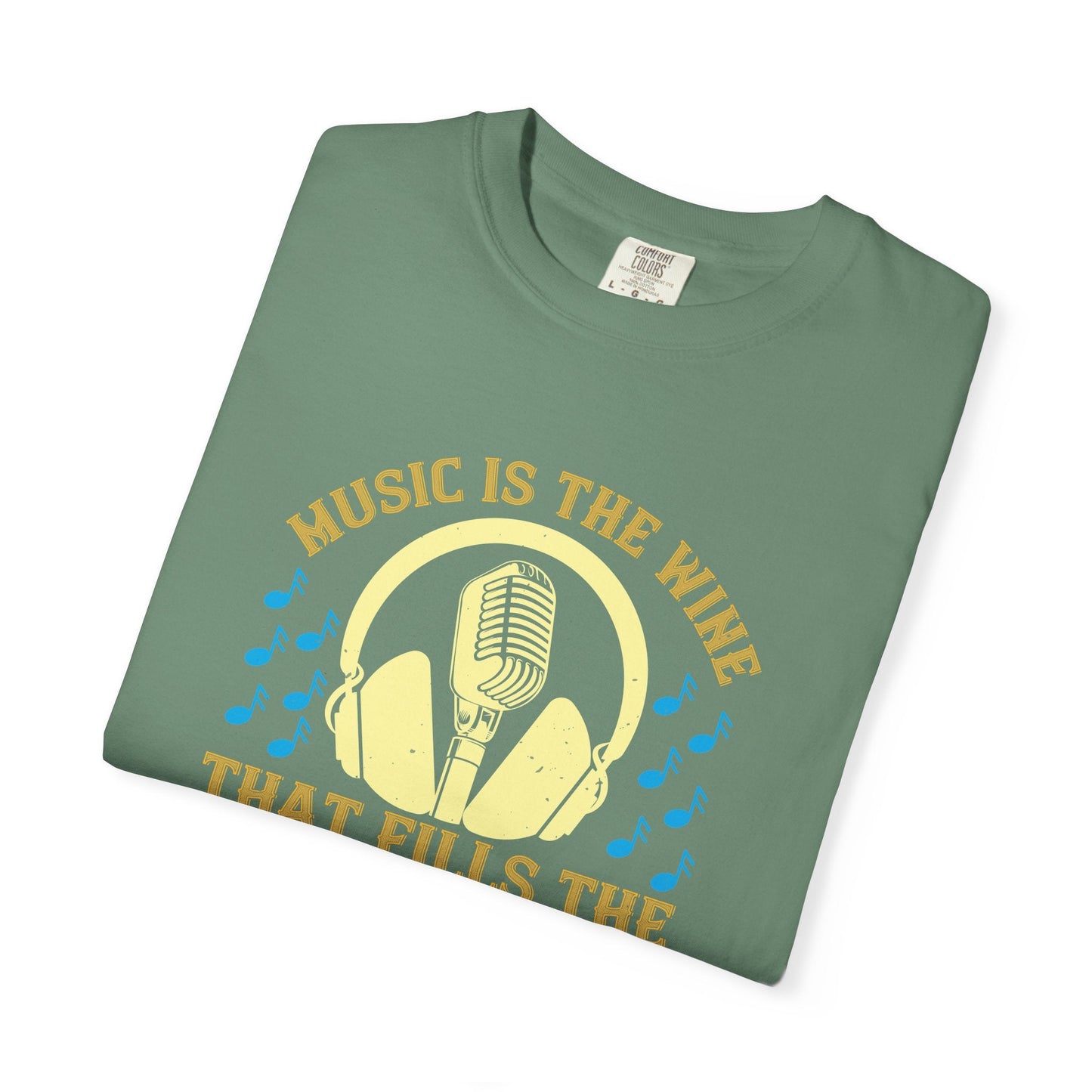 Music Graphic Design Unisex Cotton T-shirt m36