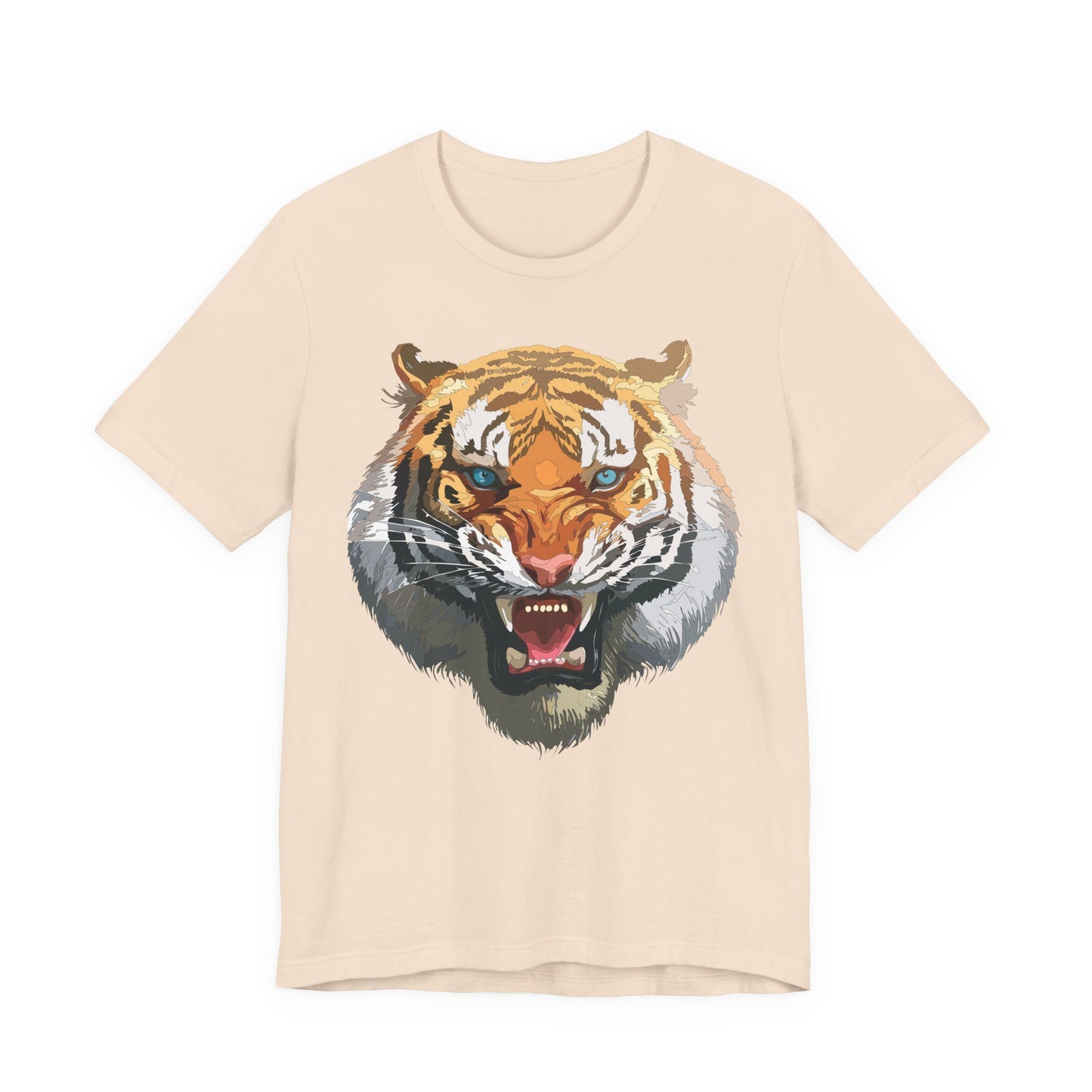Tiger Shirt, Animal Shirt, T-Shirt with Tiger, Art Design Tee, Wild Animals Tees, Safari T-Shirt, Graphic Design Tee 15