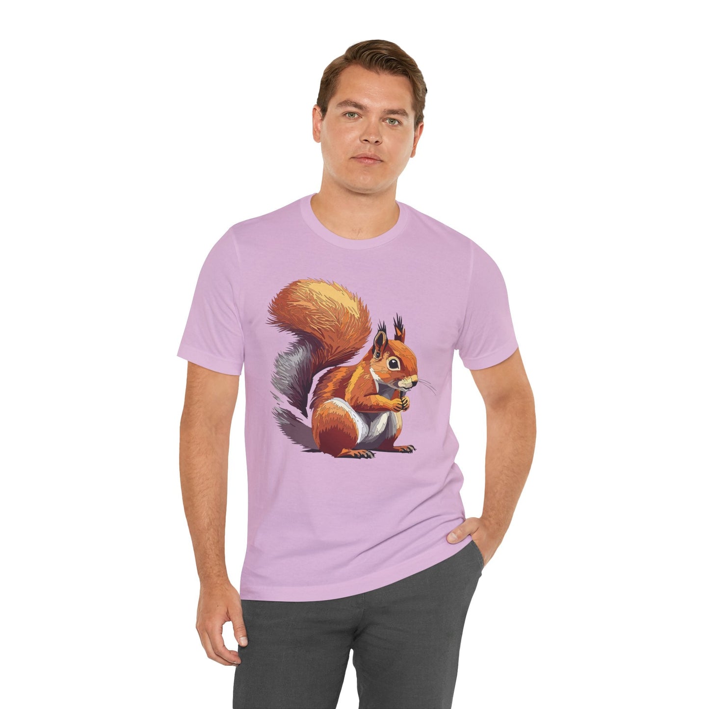 Unisex Animal Shirt Art Design Tee Shirt With Wild Animals Gildan Softstyle 64000 Cotton