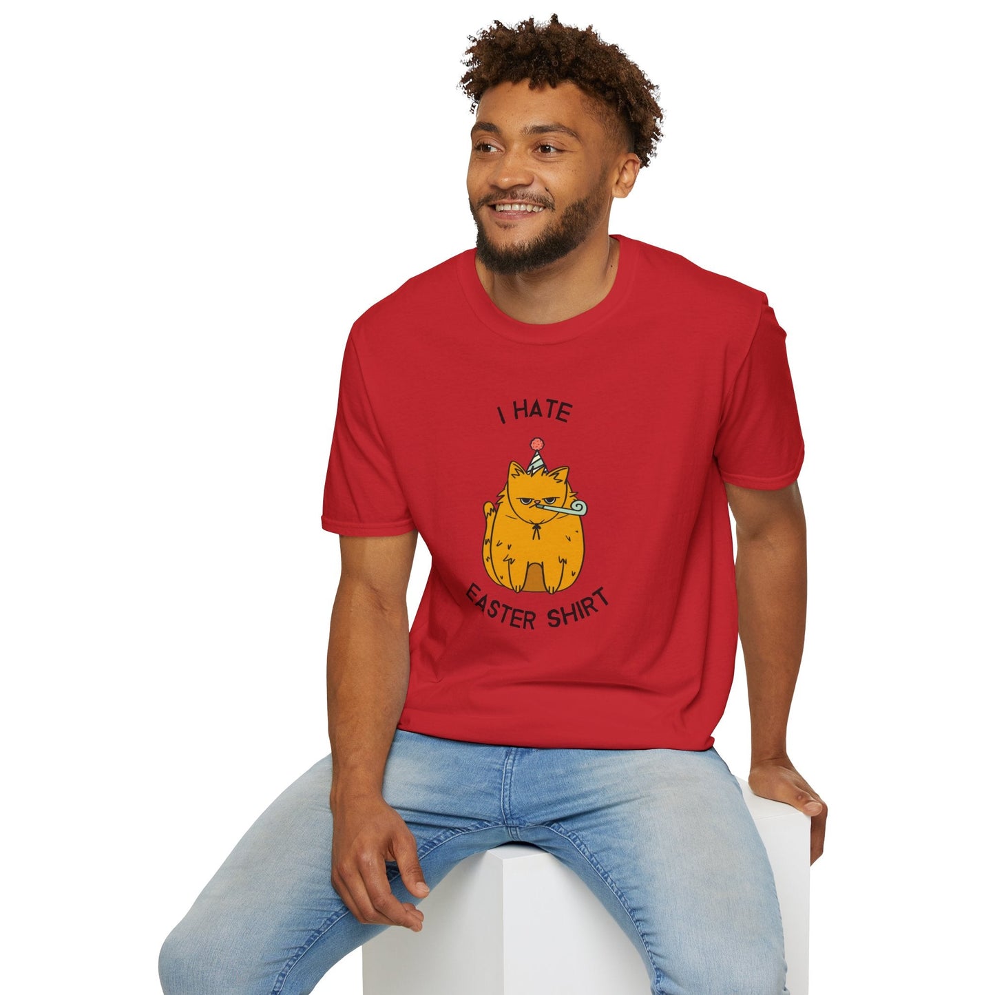 Funny Easter T Shirt Unisex Softstyle Tee With Easter Design And Fun Prints 64000